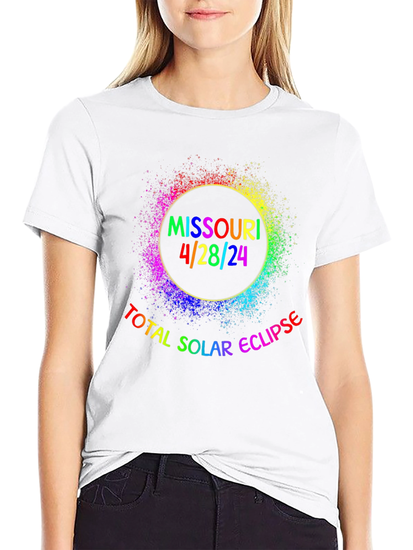 Missouri Total Solar Eclipse 4/28/24 T-Shirt