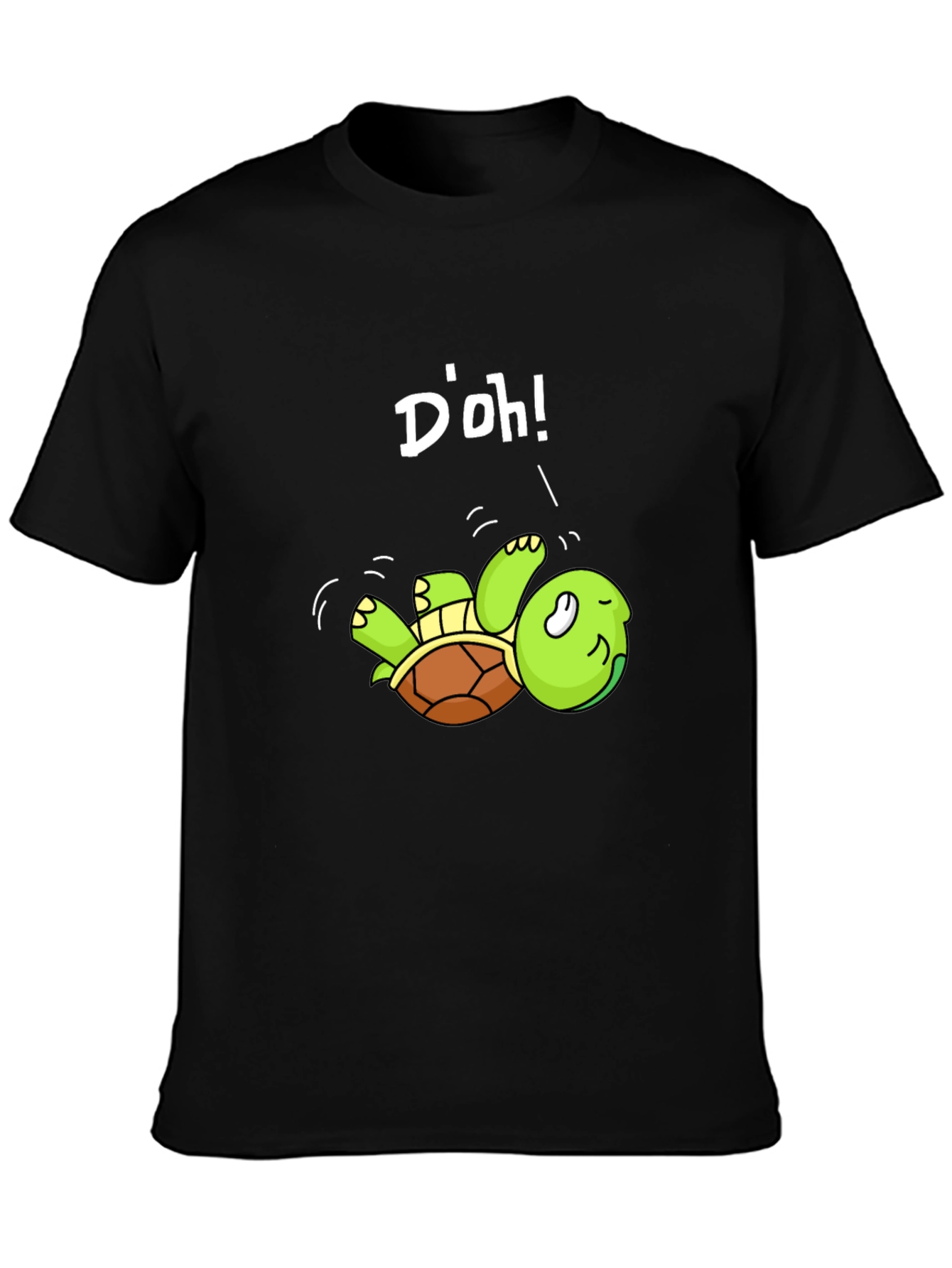 Doh Turtle T-Shirt - Funny Cartoon Turtle Tee