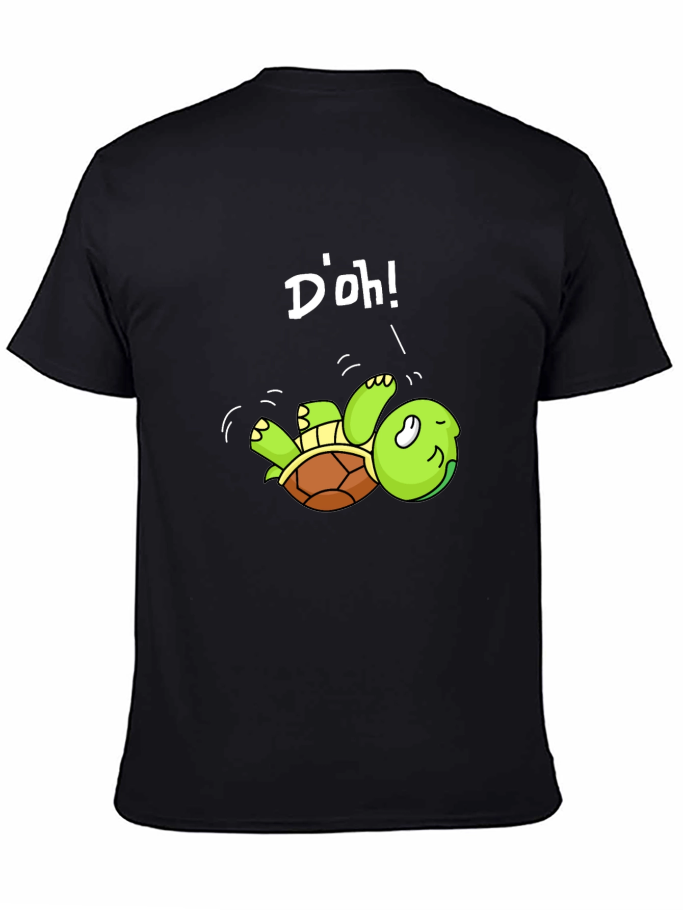 Doh Turtle T-Shirt - Funny Cartoon Turtle Tee