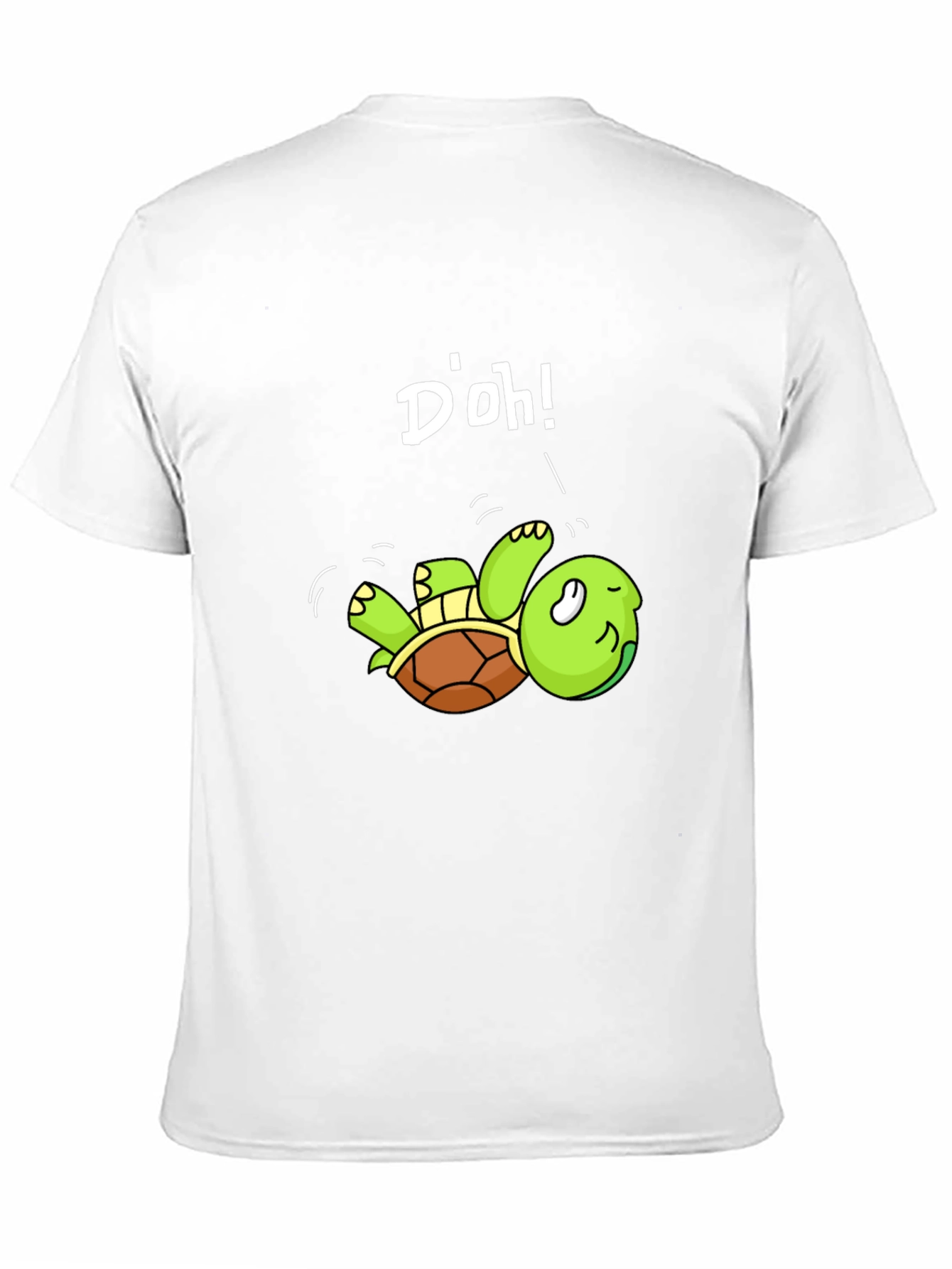 Doh Turtle T-Shirt - Funny Cartoon Turtle Tee