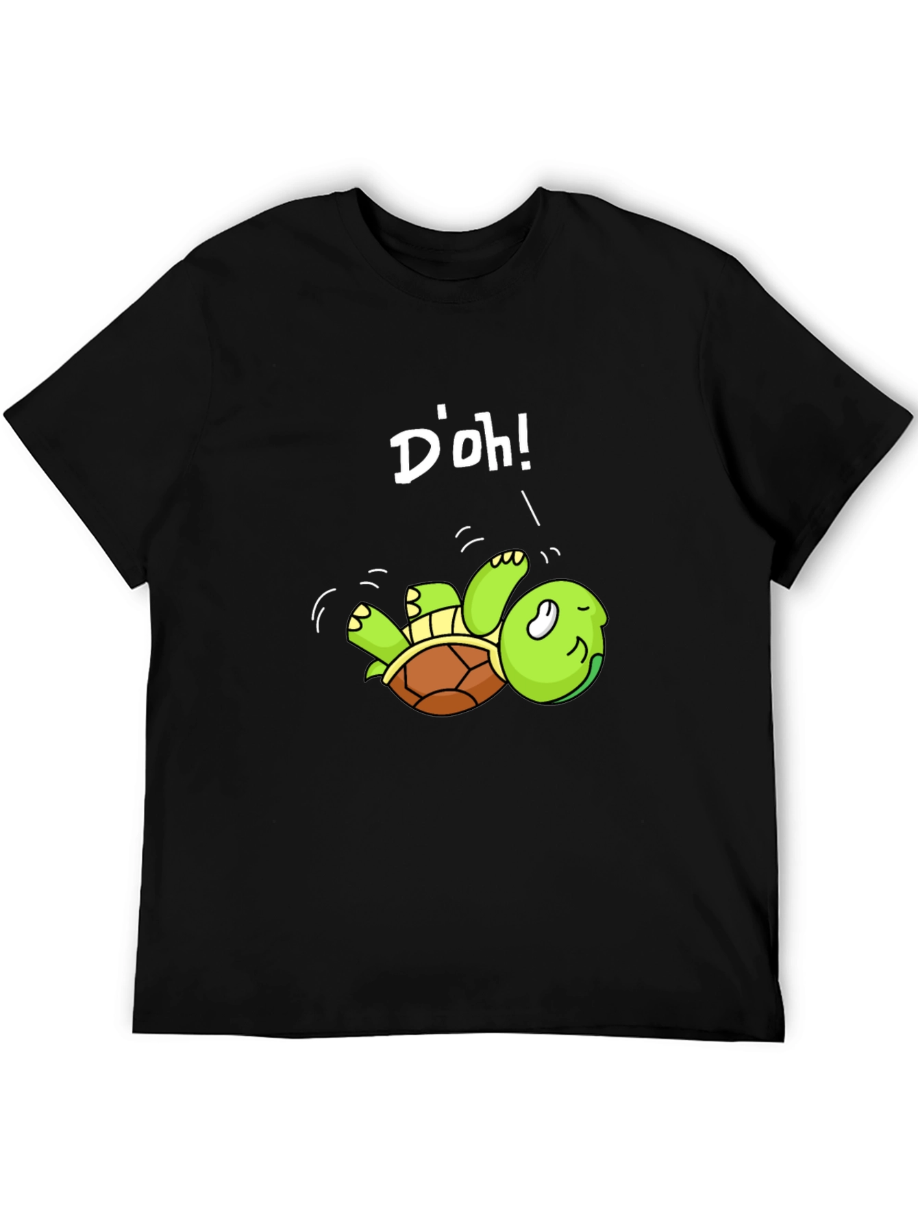 Doh Turtle T-Shirt - Funny Cartoon Turtle Tee