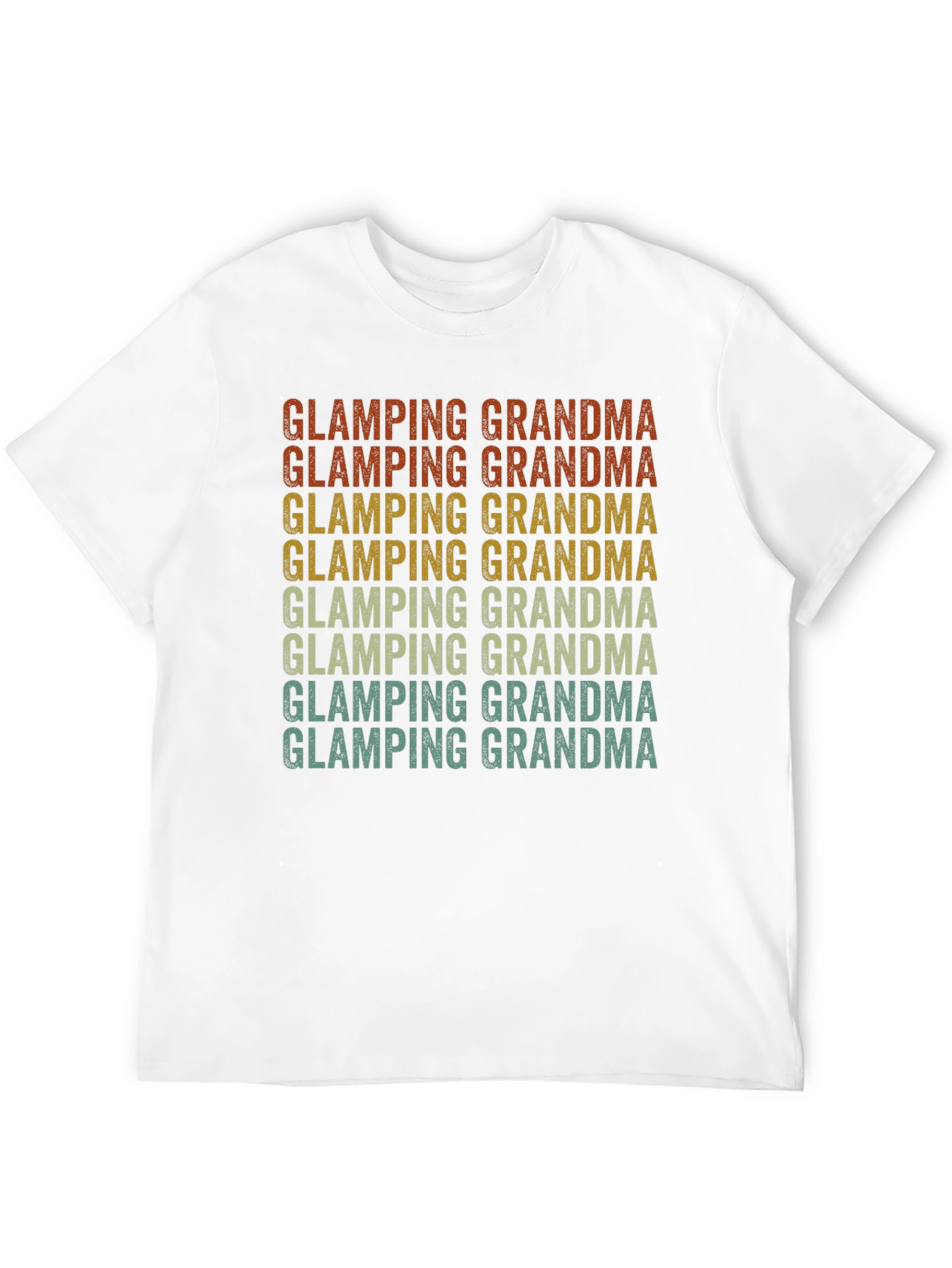 Glamping Grandma Retro T-Shirt