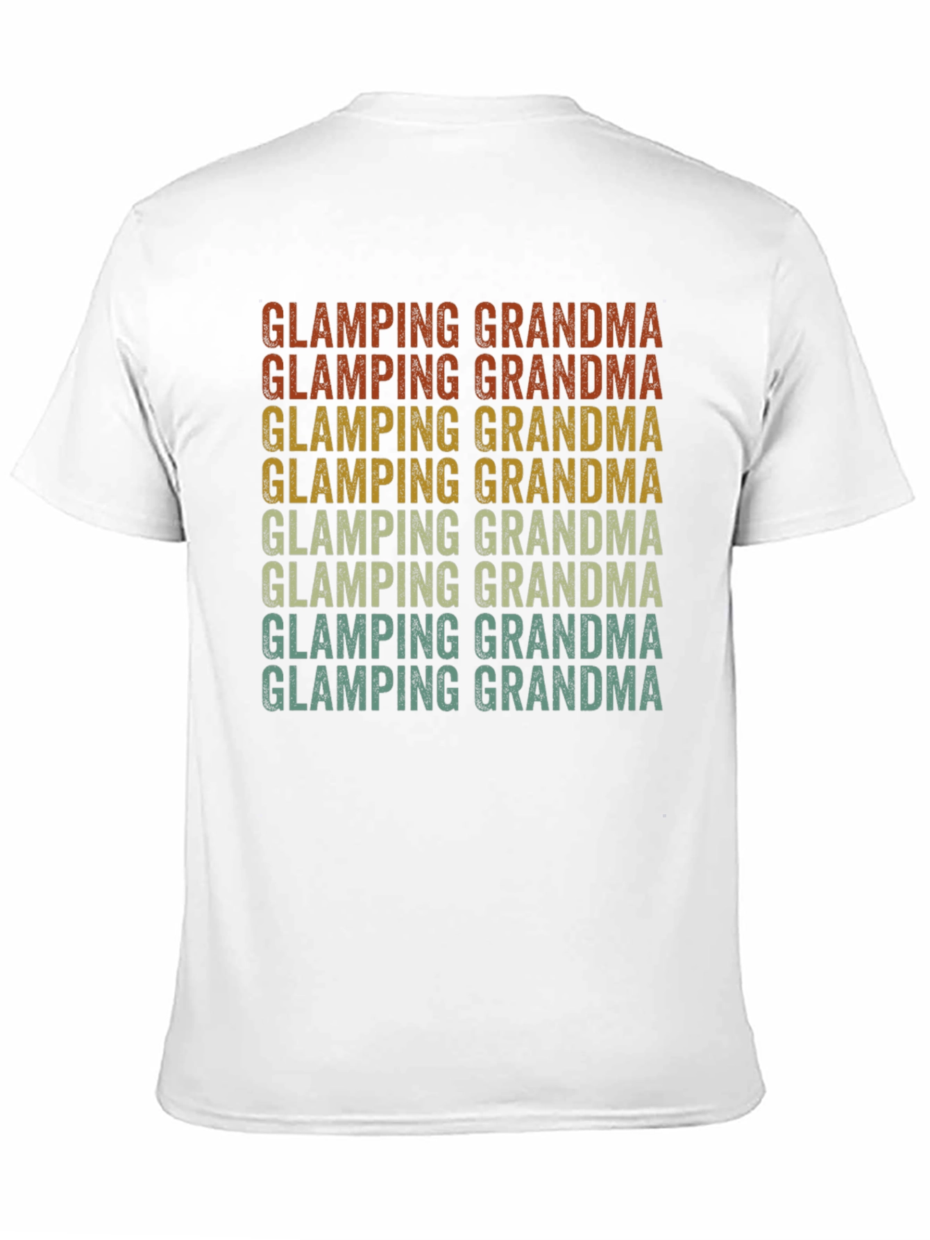 Glamping Grandma Retro T-Shirt