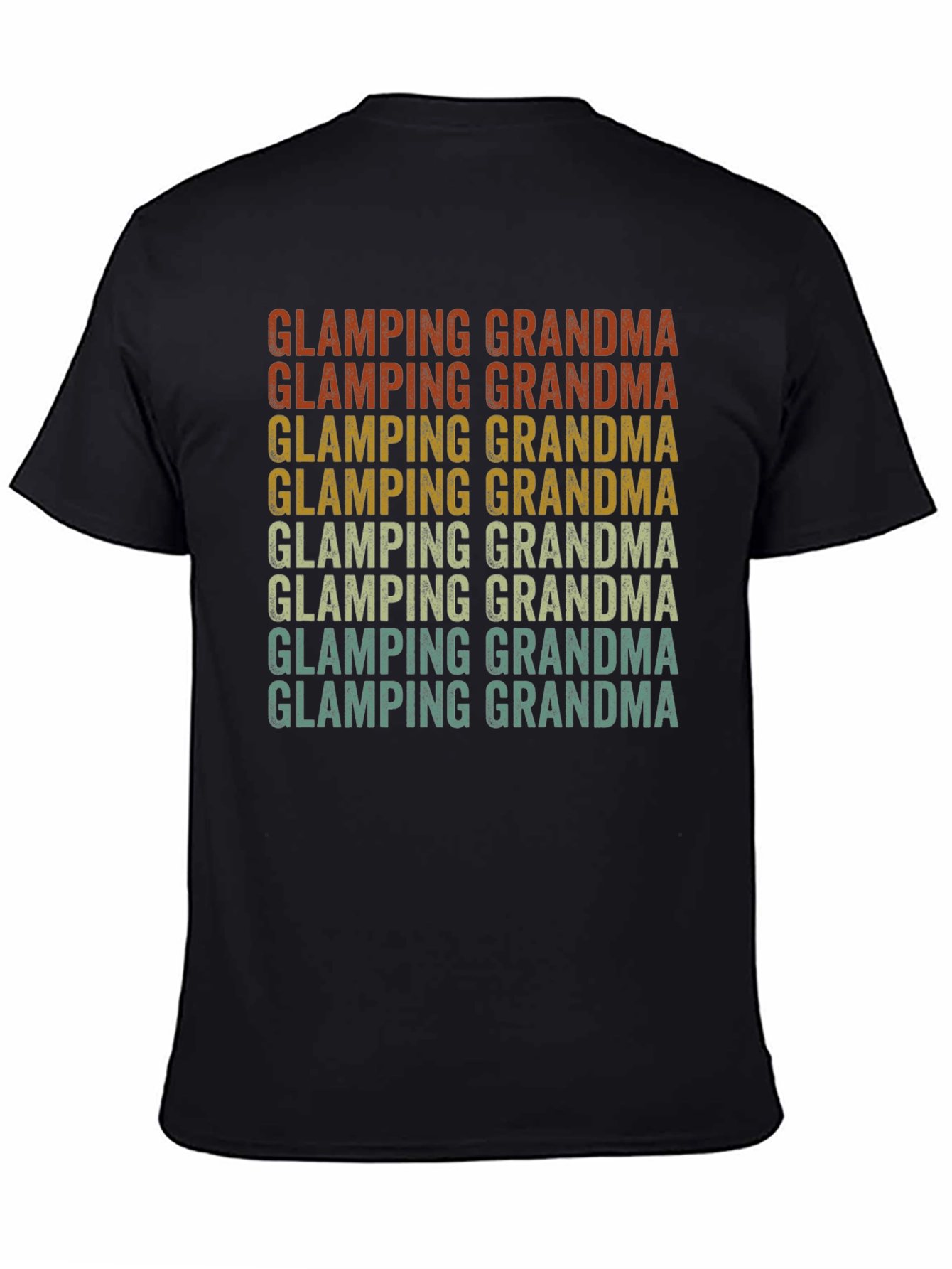 Glamping Grandma Retro T-Shirt