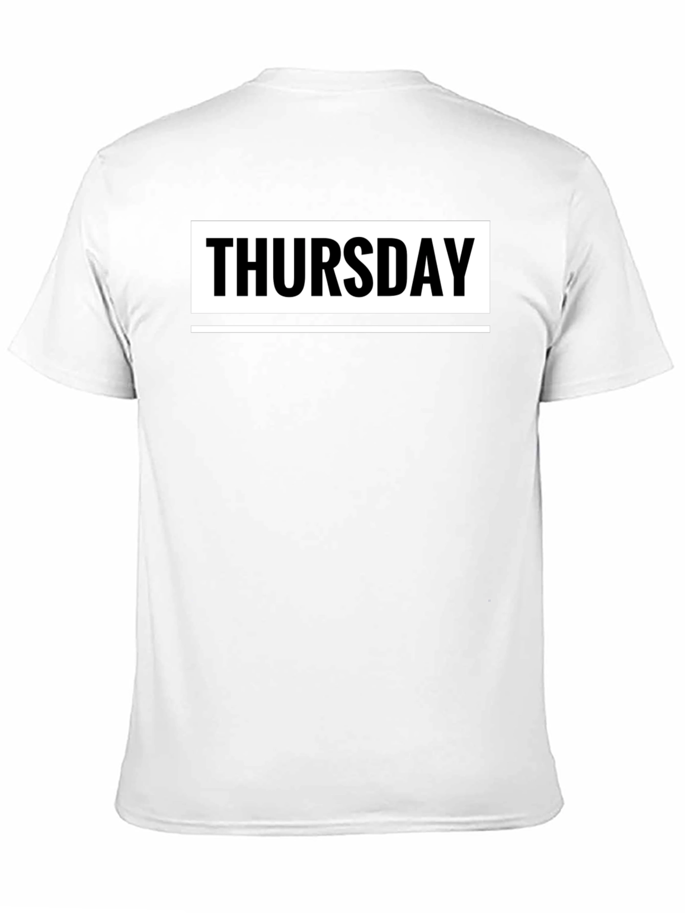 Thursday T-Shirt - Bold Graphic Tee