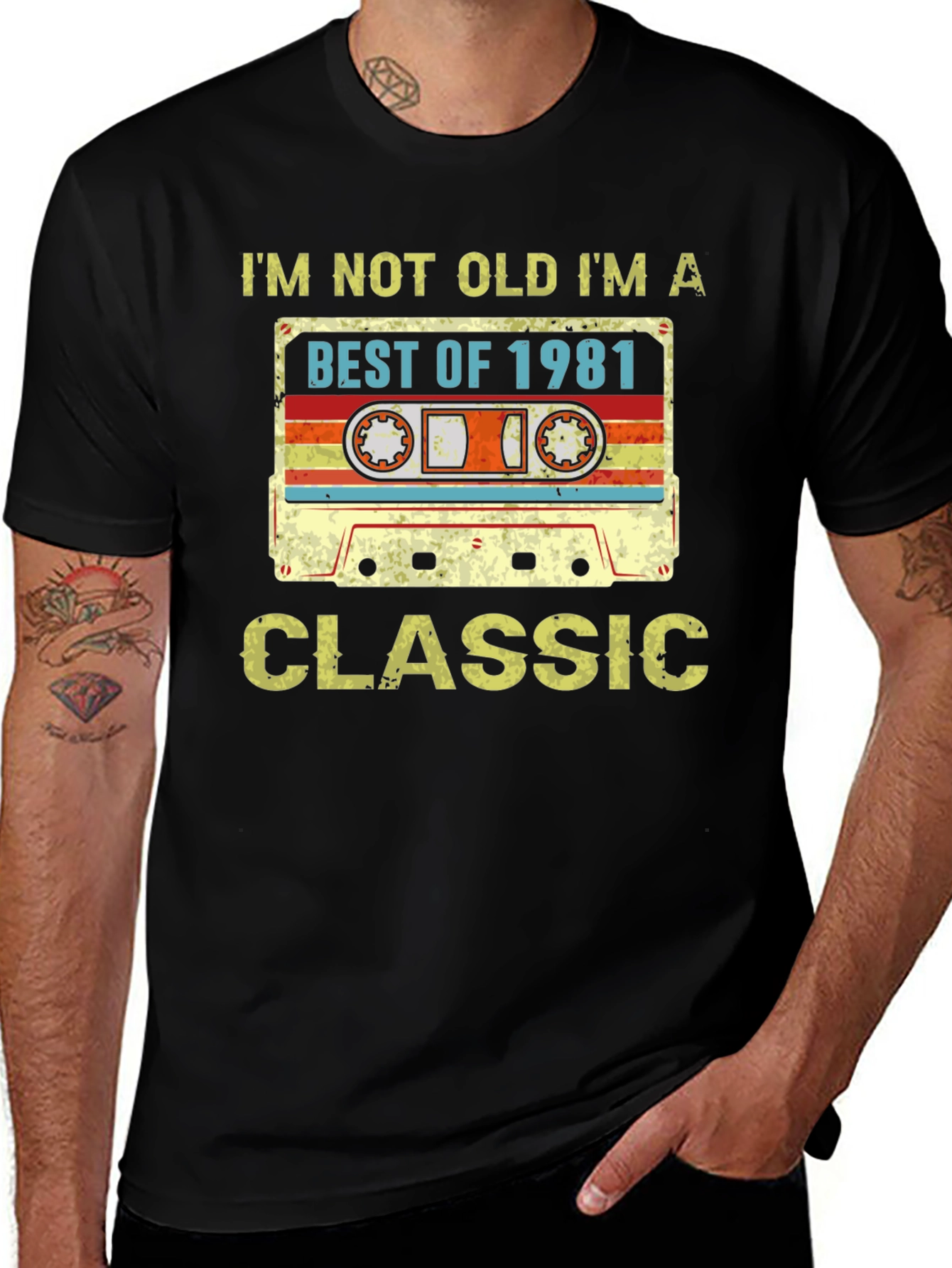 Best of 1981 Cassette Tape Classic T-Shirt