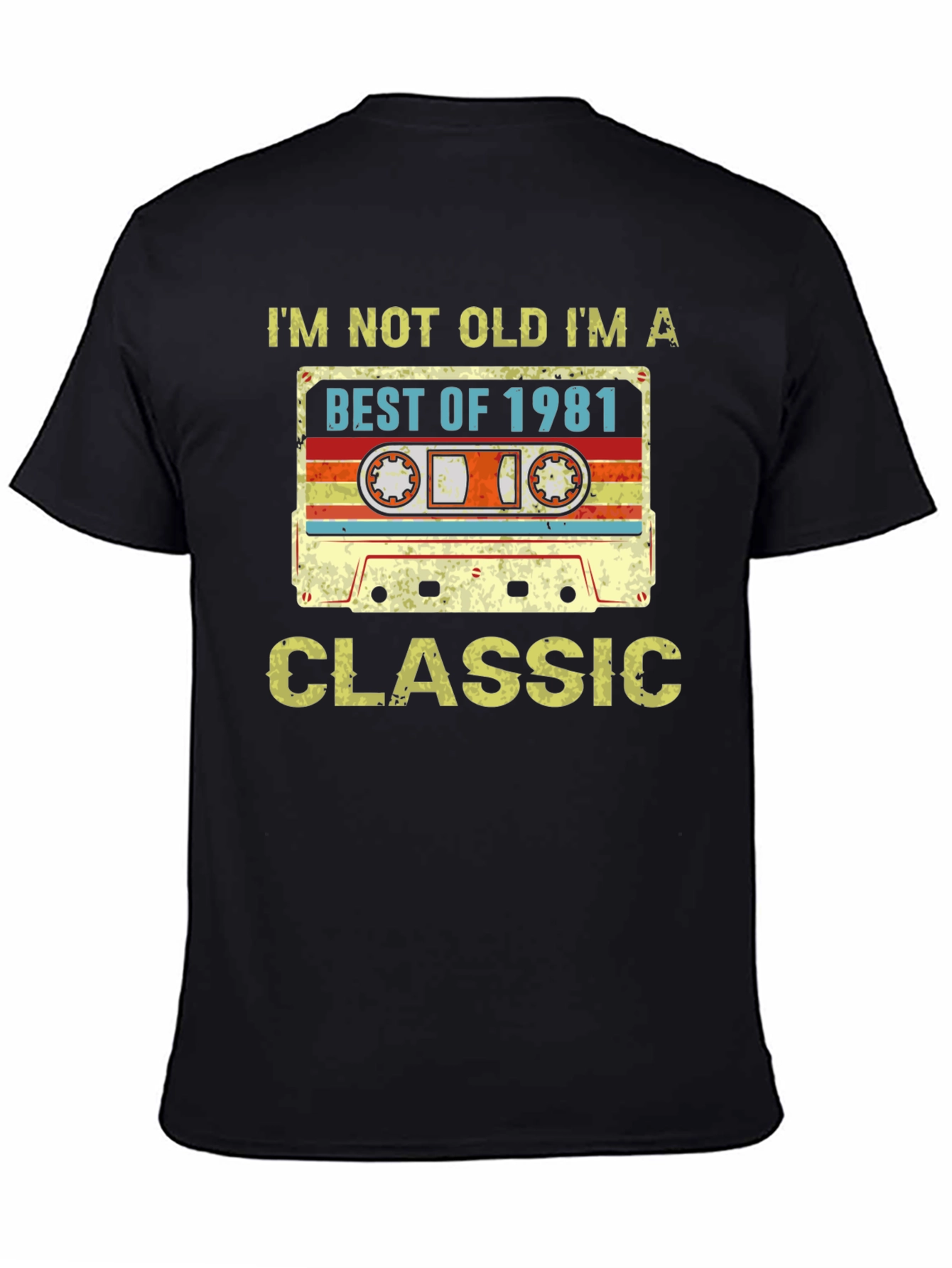 Best of 1981 Cassette Tape Classic T-Shirt