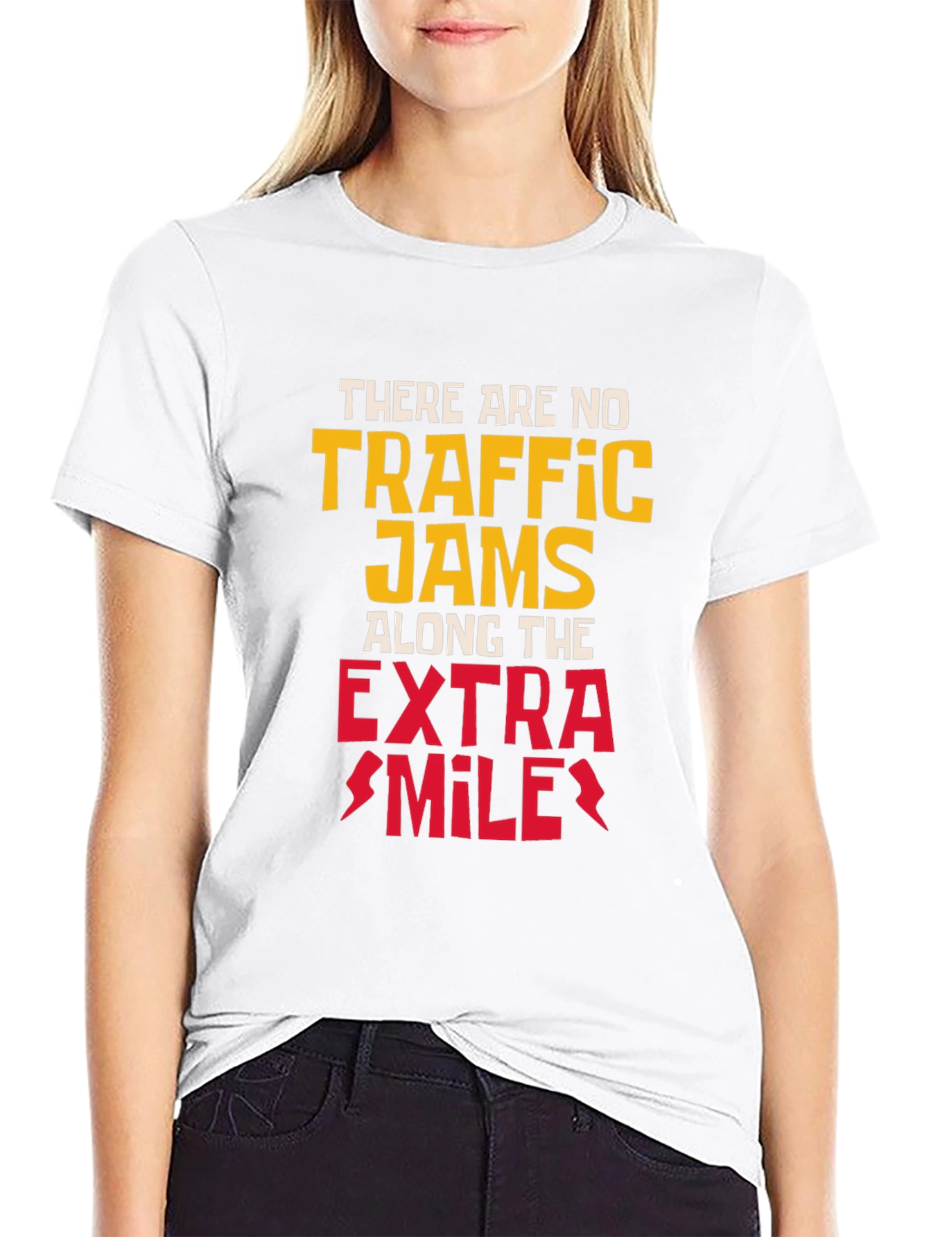 Extra Mile Graphic Tee - Motivational T-Shirt