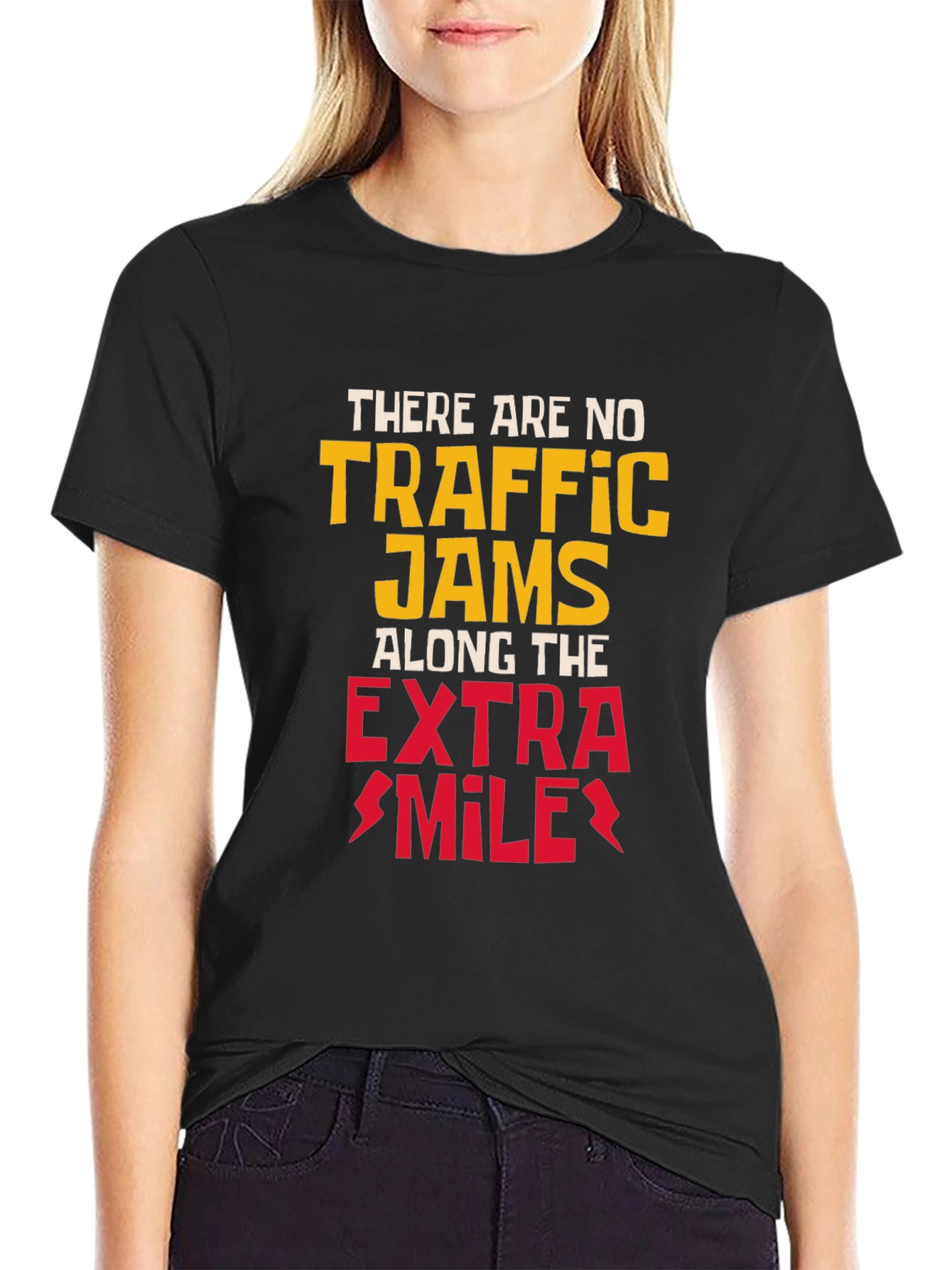 Extra Mile Graphic Tee - Motivational T-Shirt