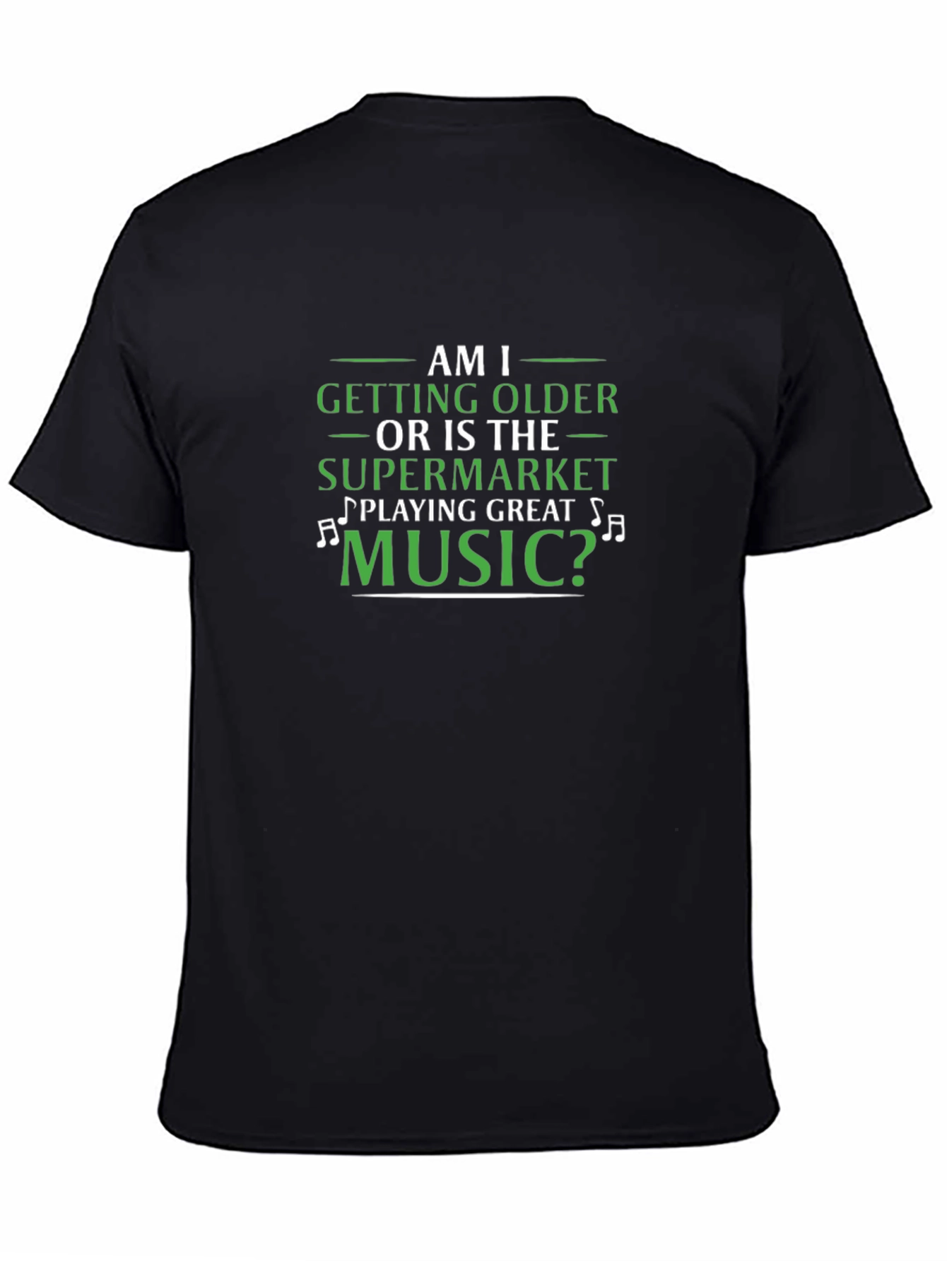 Funny Music Lover T-Shirt for Older People