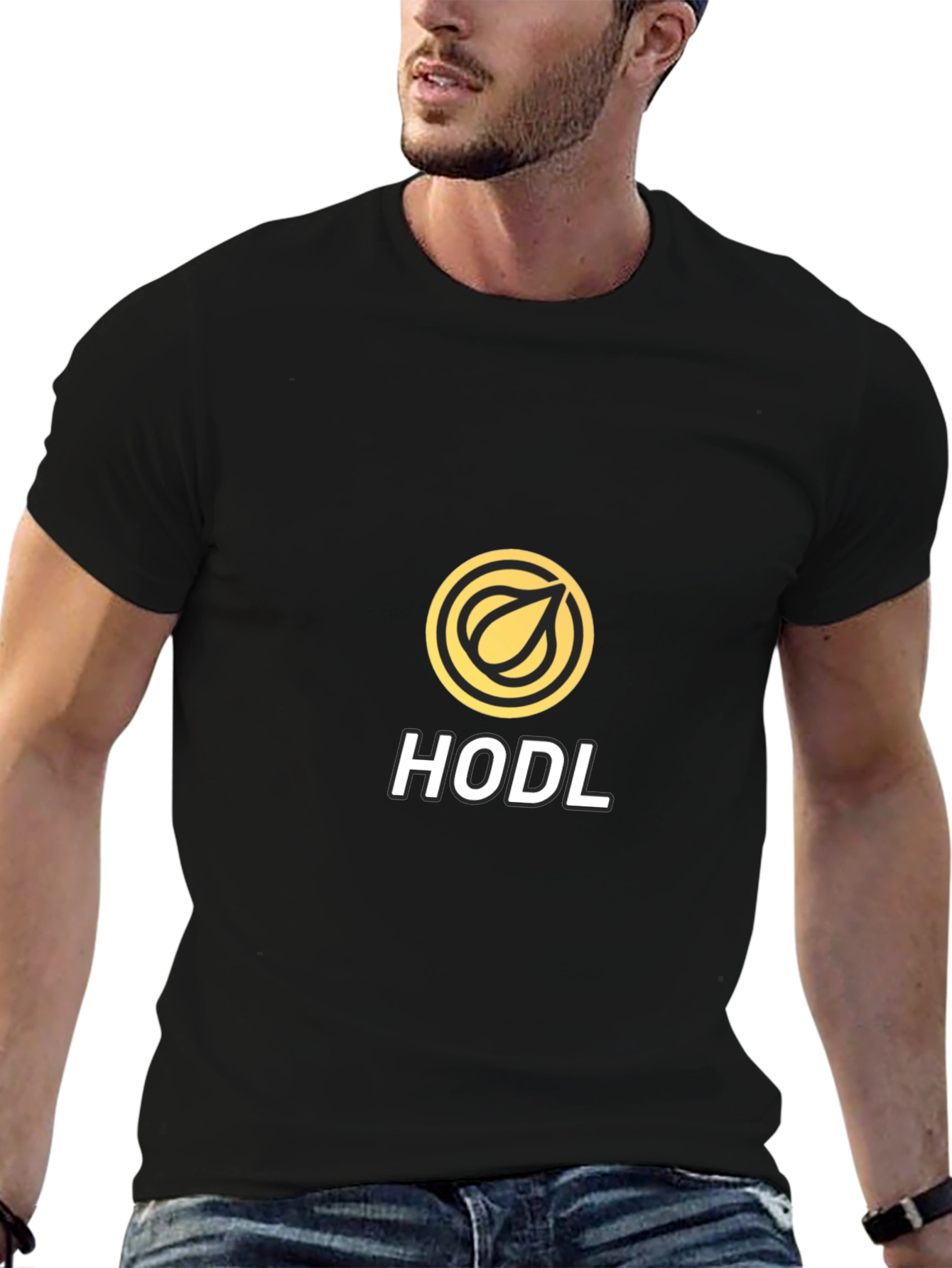 HODL Crypto T-Shirt - Black Bitcoin Tee