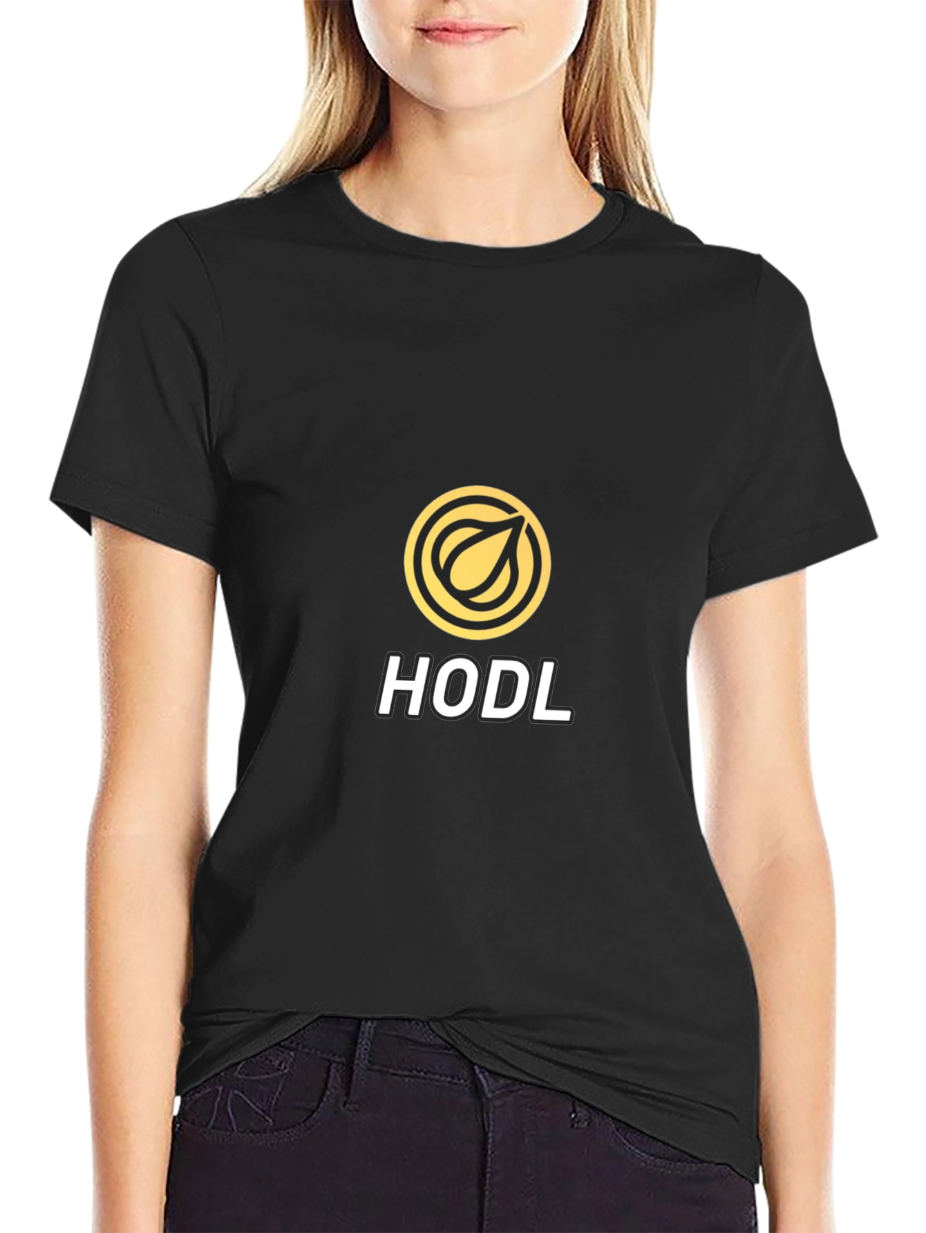 HODL Crypto T-Shirt - Black Bitcoin Tee