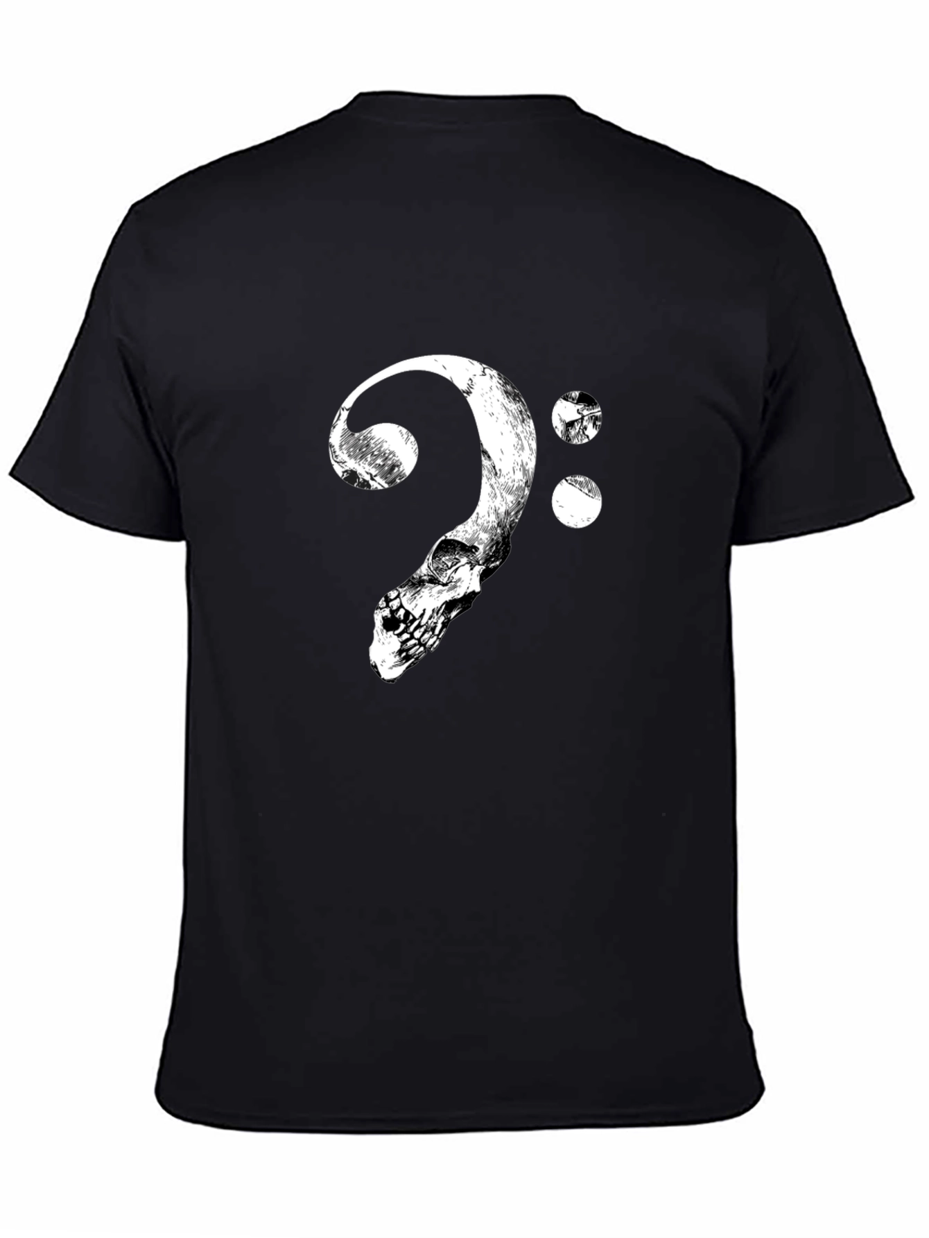 Skull Clef T-Shirt - Bass Music Tee