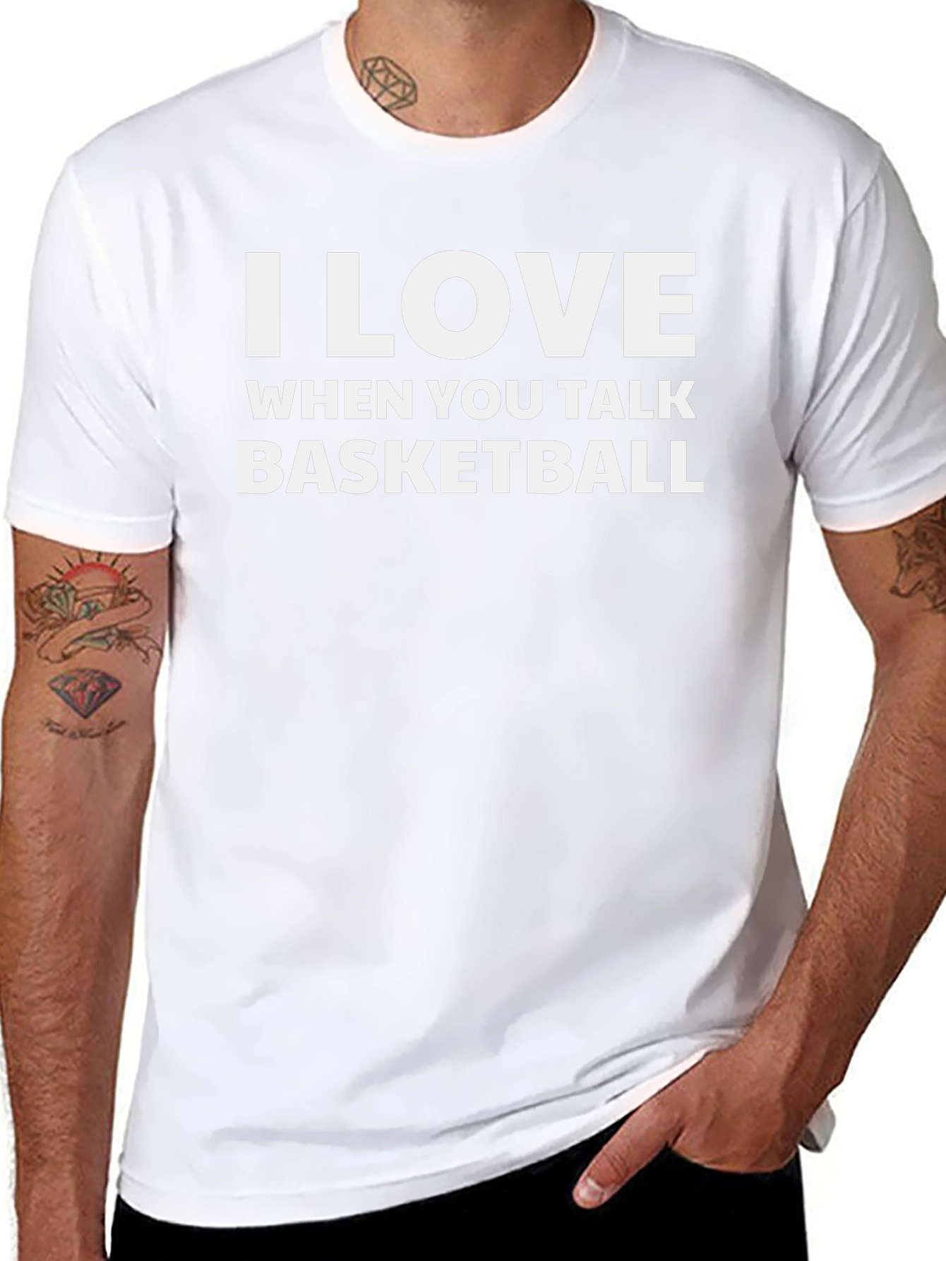 I Love When You Talk Basketball T-Shirt