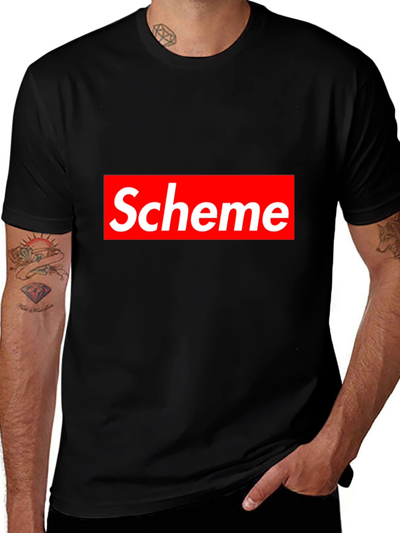 Scheme Graphic Tee - Supreme Style