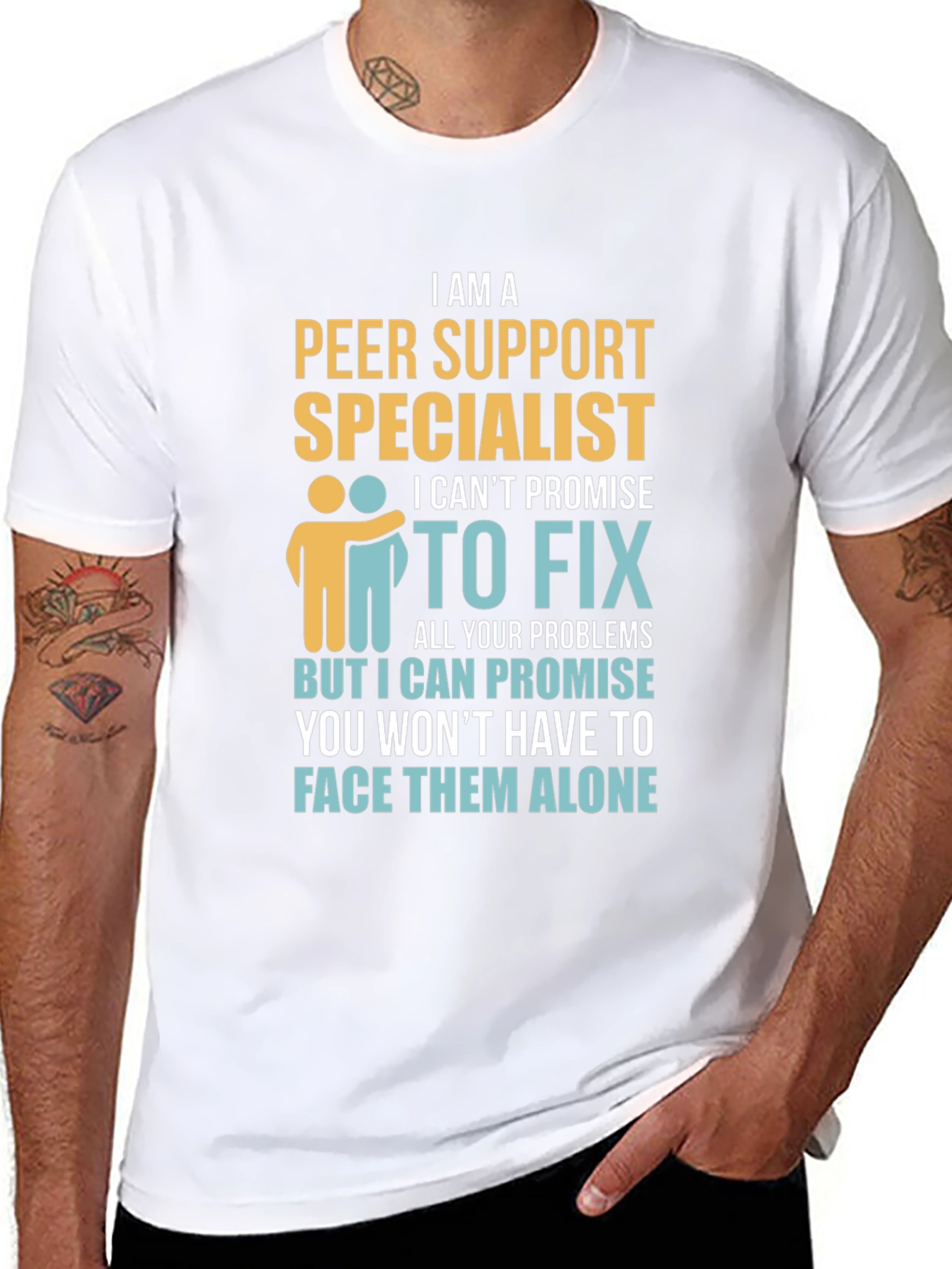 Peer Support Specialist Graphic T-Shirt