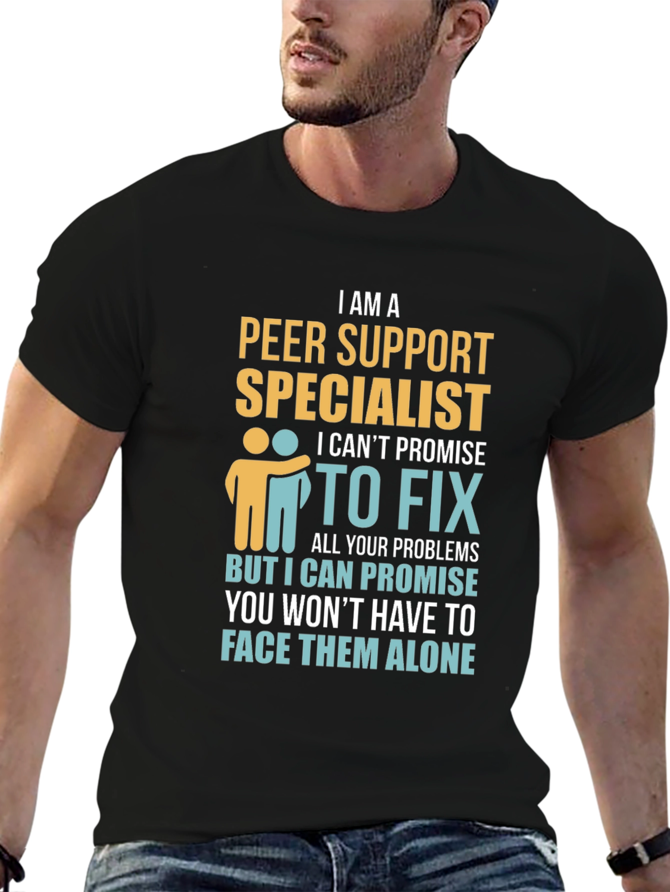 Peer Support Specialist Graphic T-Shirt