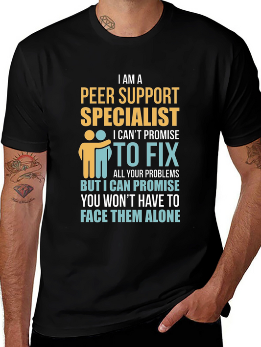 Peer Support Specialist Graphic T-Shirt