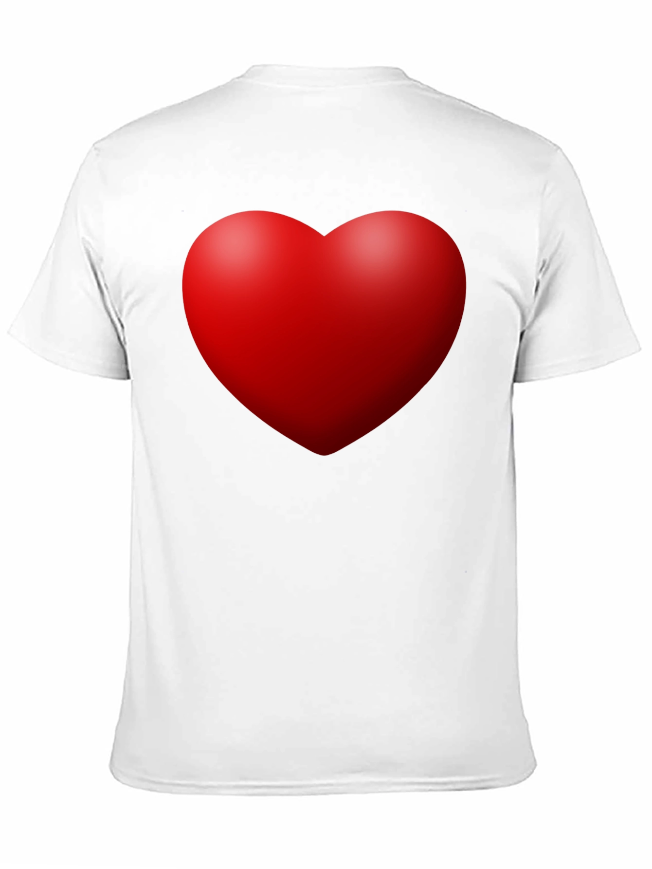 Heart Graphic Black T-Shirt - Stylish Casual Wear