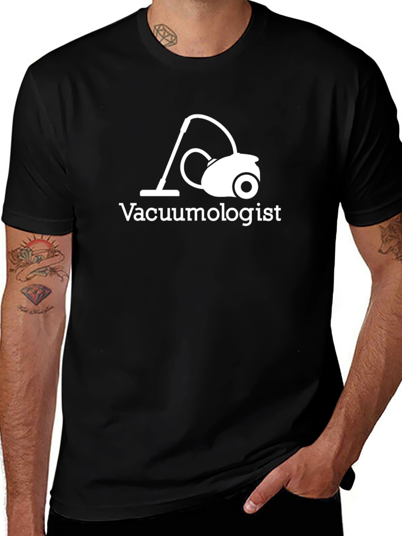 Vacuumologist T-Shirt - Cleaning Humor Tee
