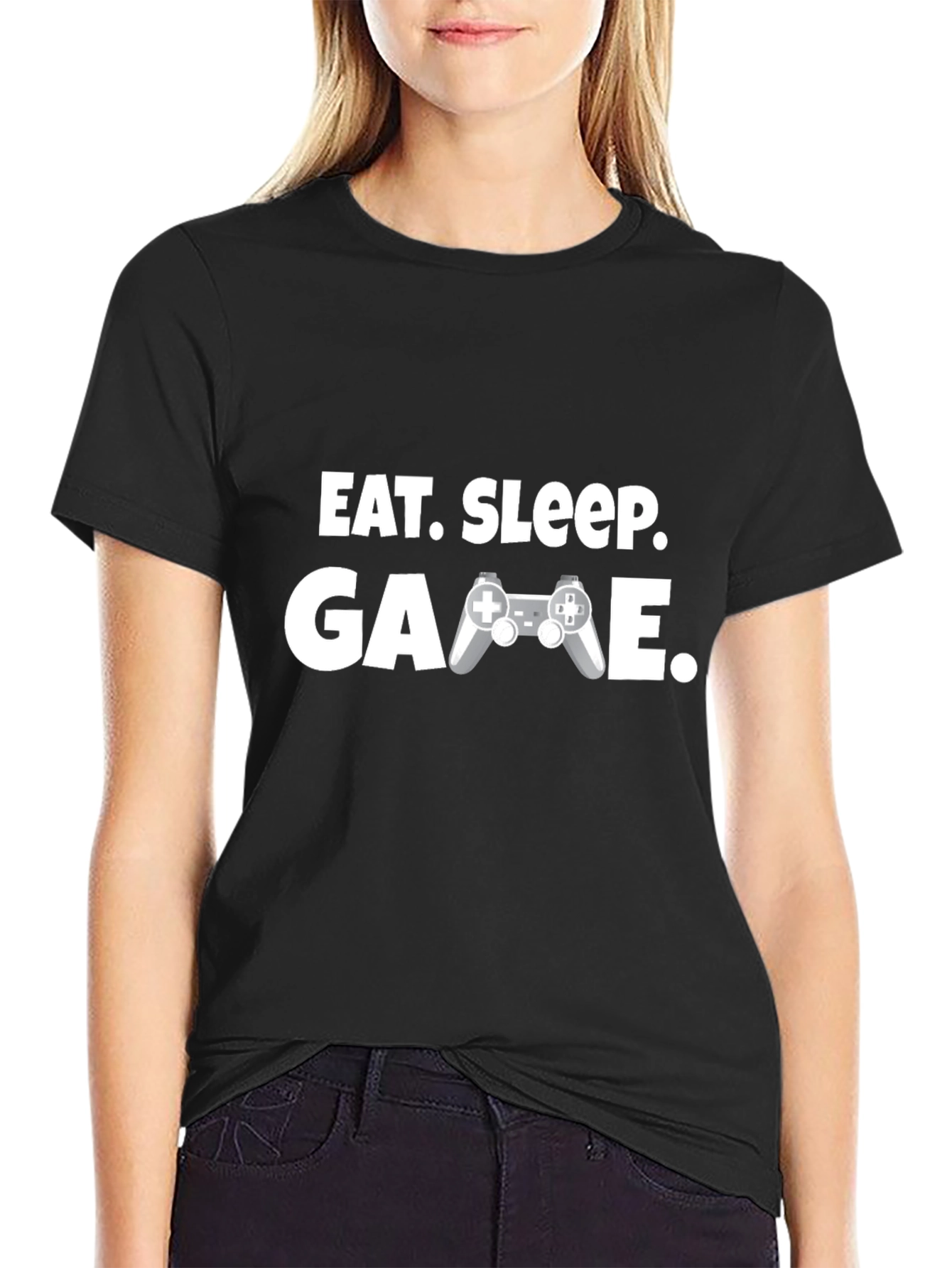 Eat Sleep Game T-Shirt - Gamer Tee