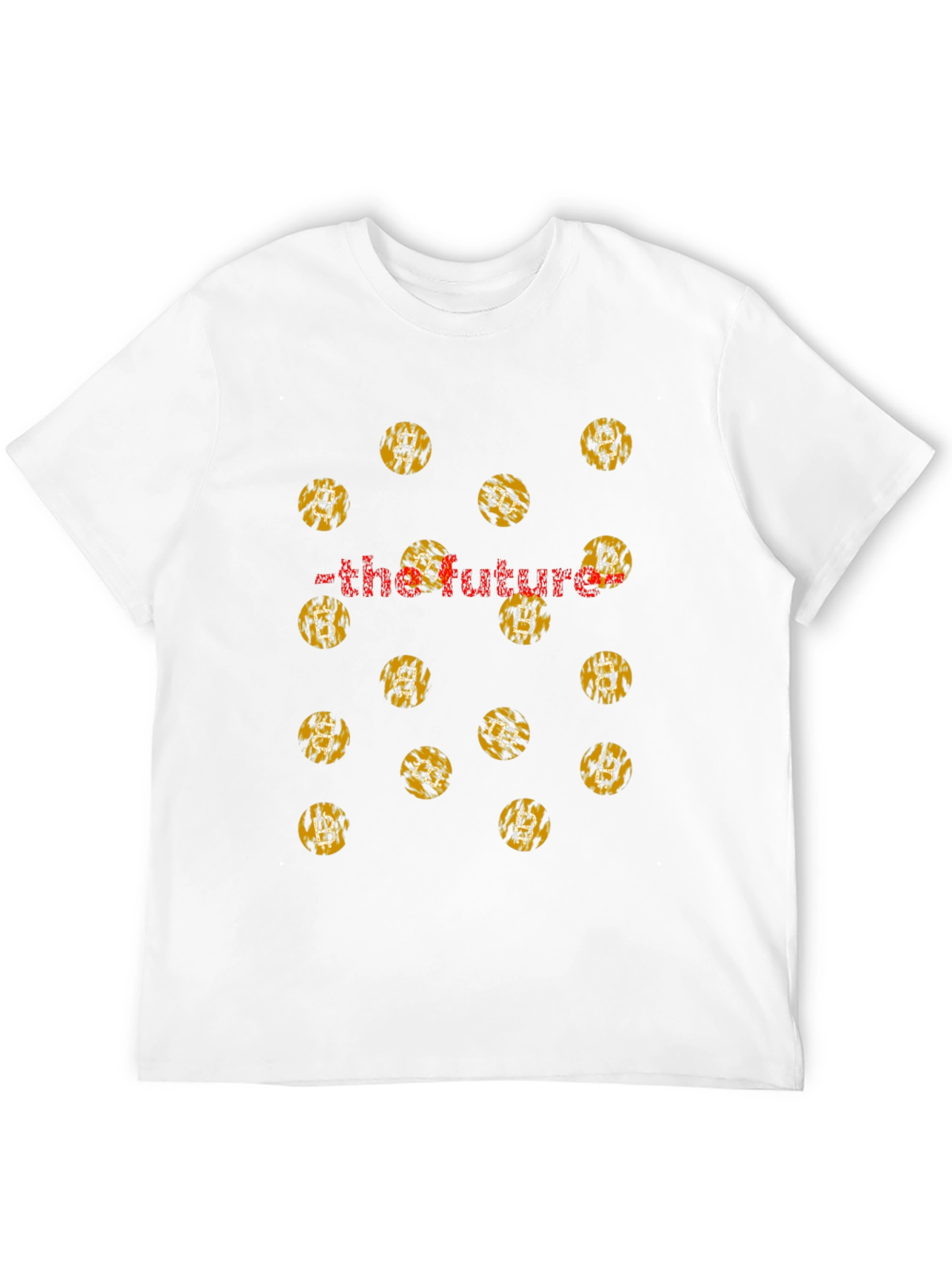 Bitcoin The Future Black Graphic Tee