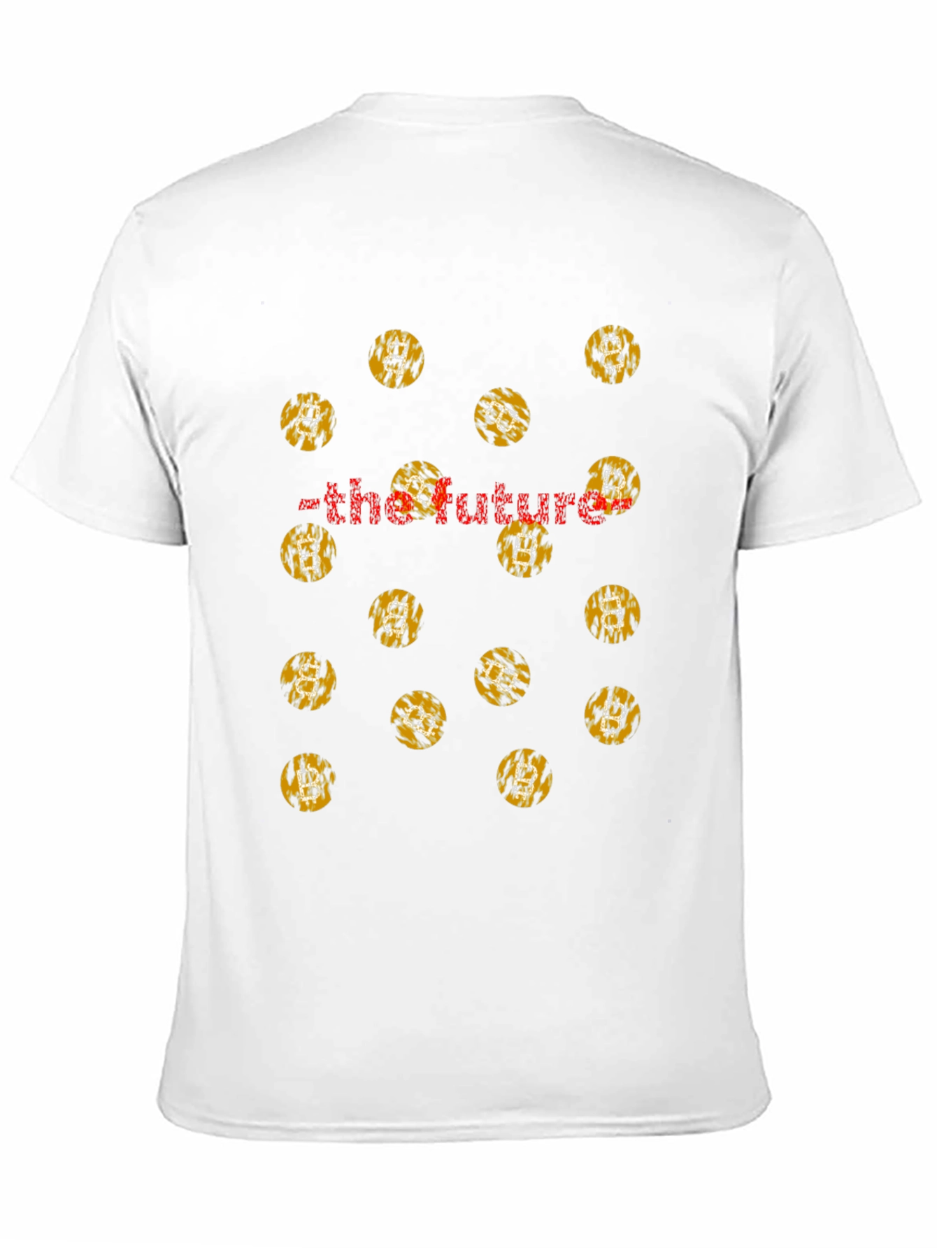 Bitcoin The Future Black Graphic Tee