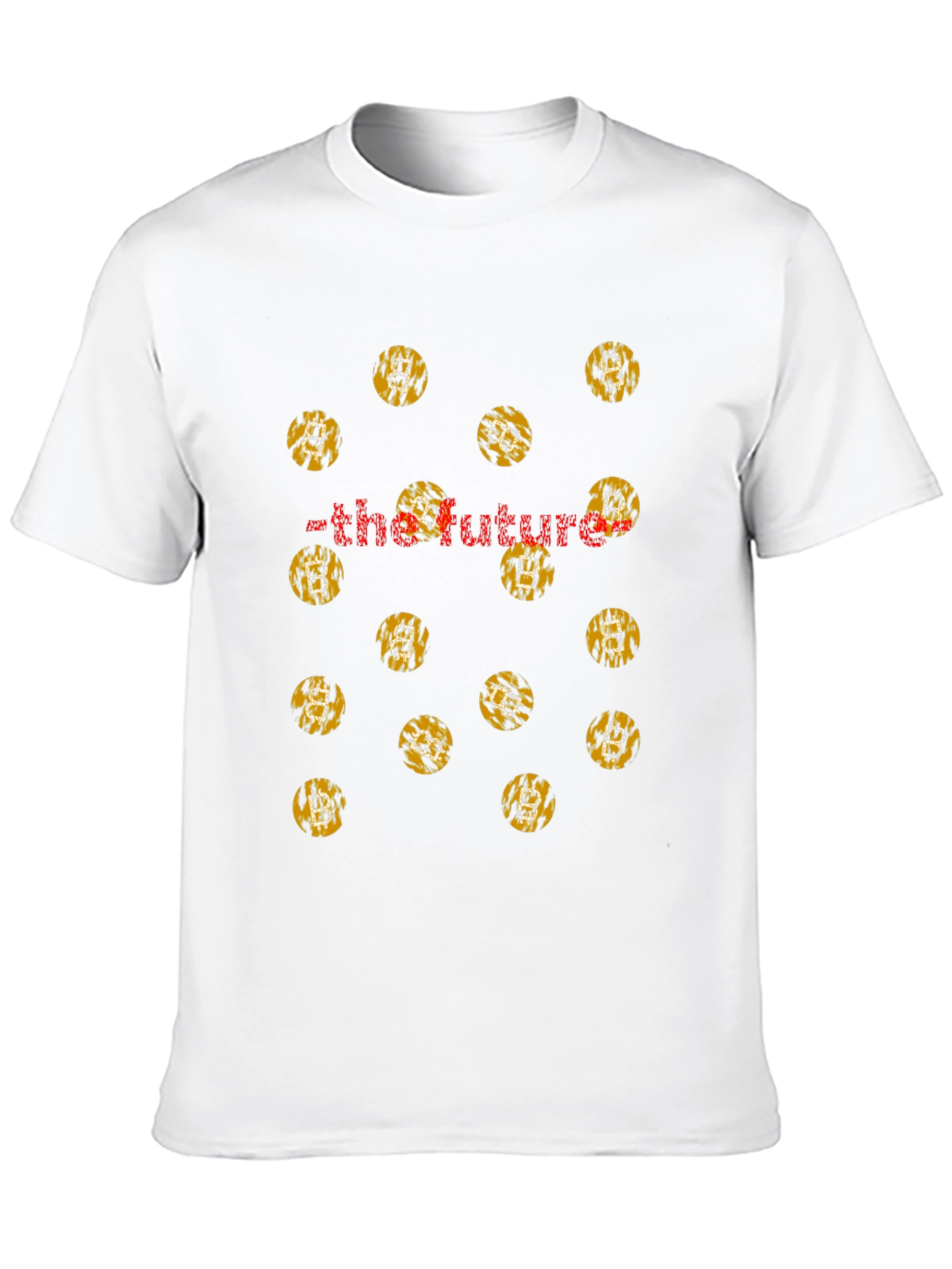 Bitcoin The Future Black Graphic Tee