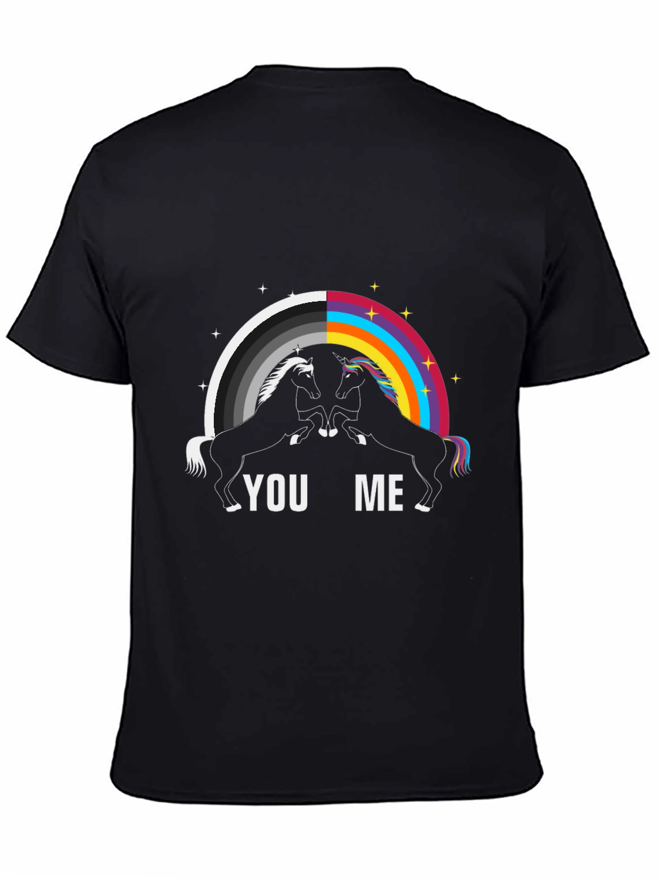 You Me Unicorn Rainbow T-Shirt