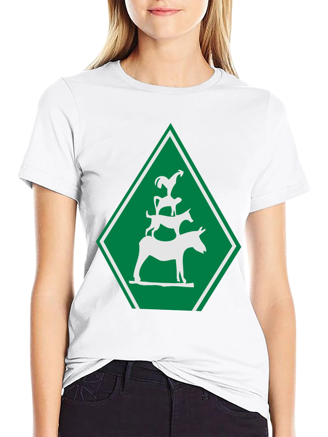 Animal Stack T-Shirt - Funky Graphic Tee