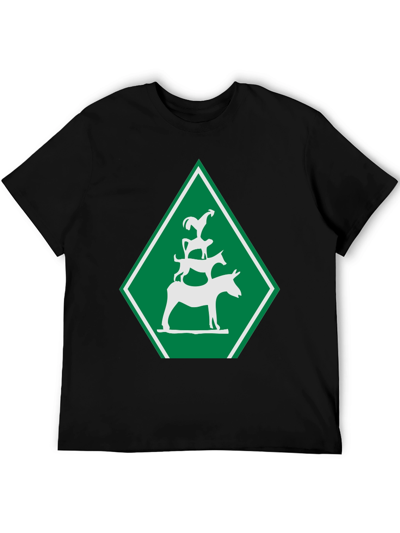 Animal Stack T-Shirt - Funky Graphic Tee