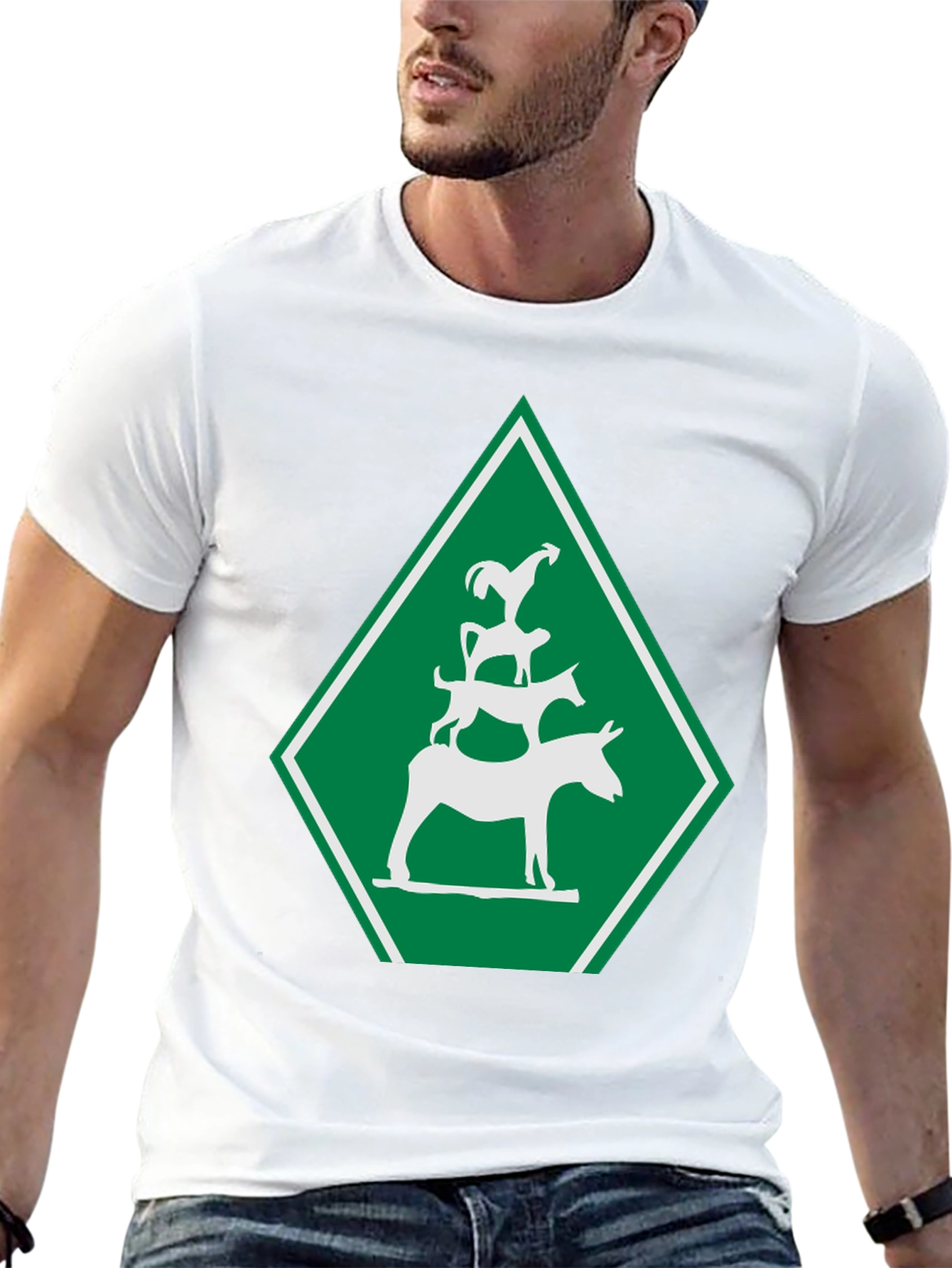 Animal Stack T-Shirt - Funky Graphic Tee