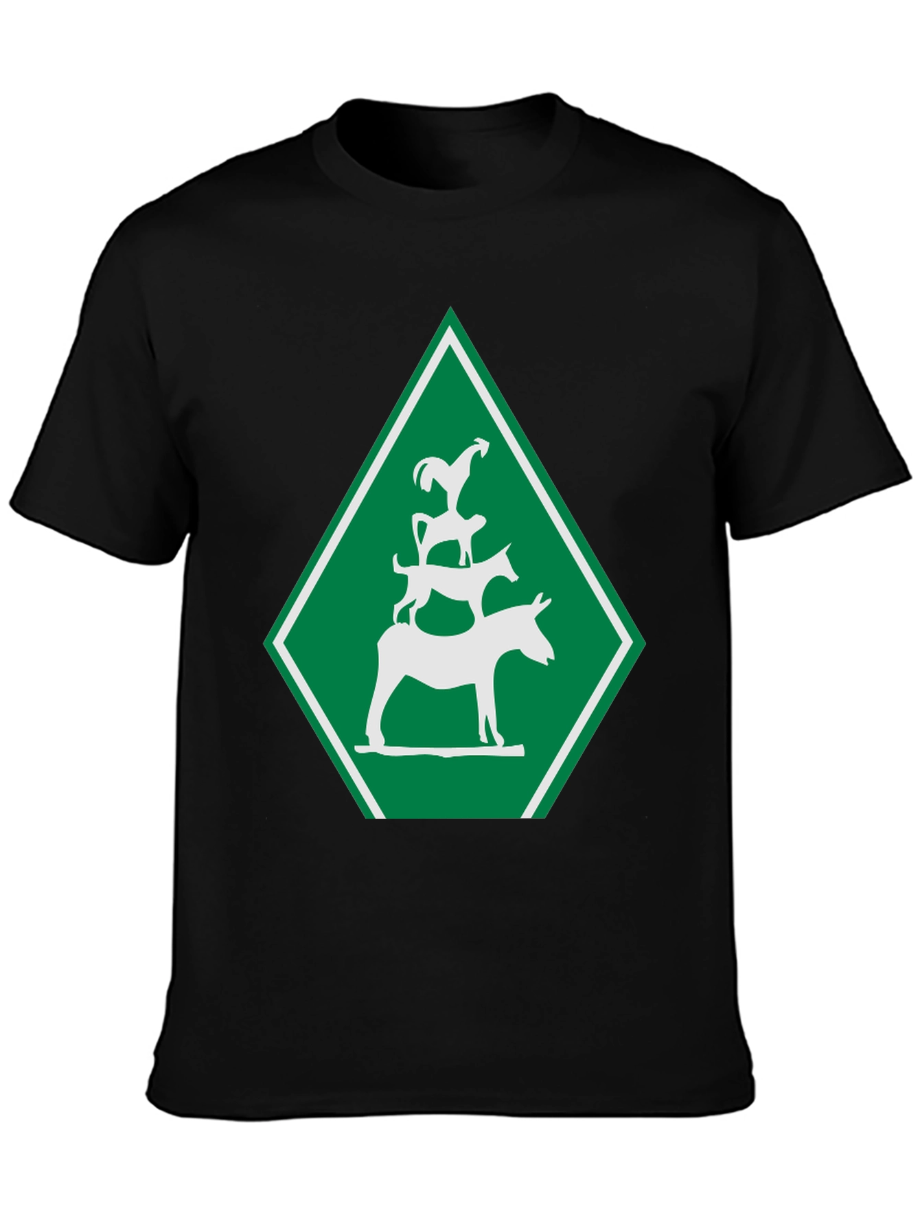 Animal Stack T-Shirt - Funky Graphic Tee