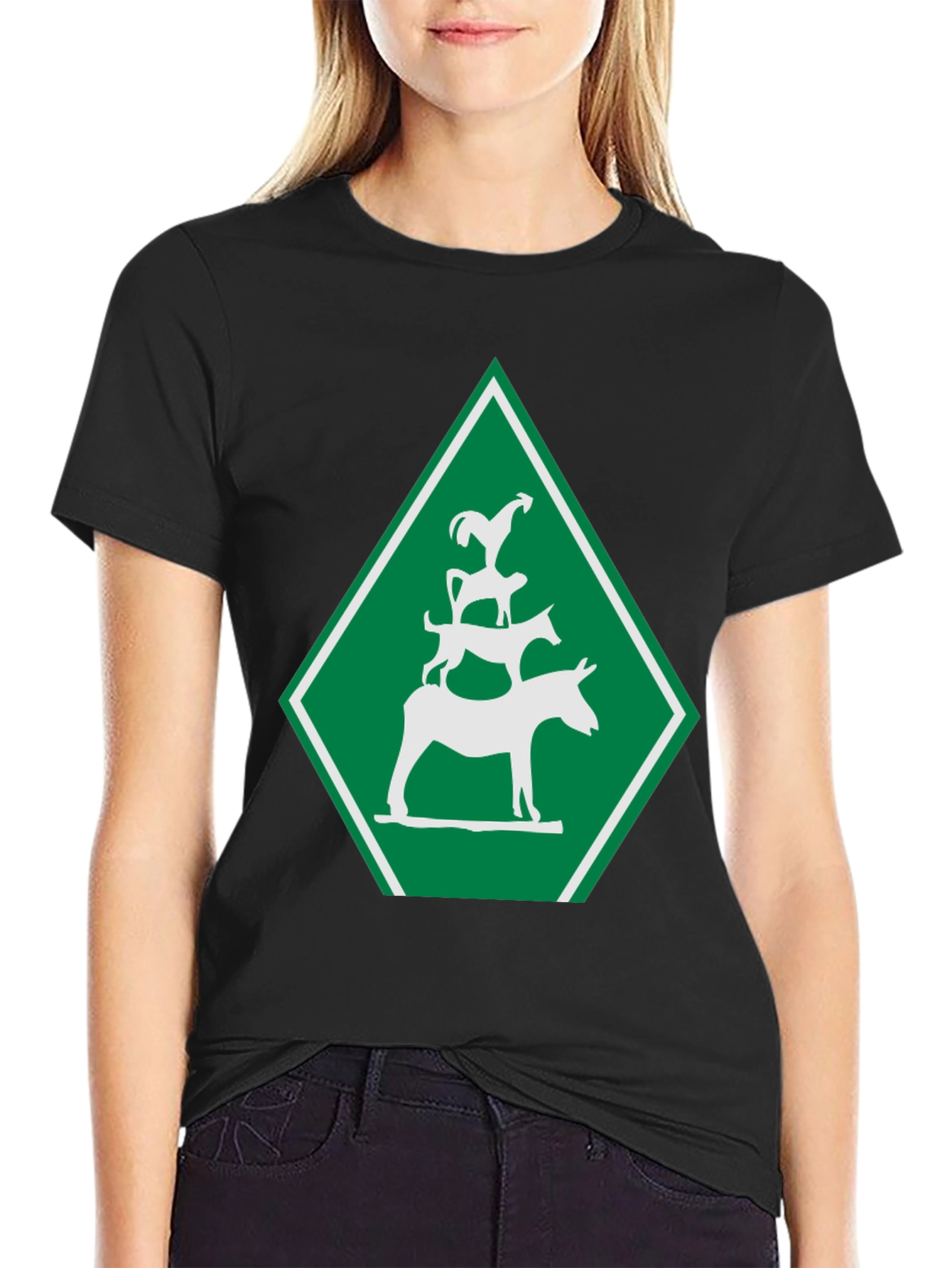 Animal Stack T-Shirt - Funky Graphic Tee