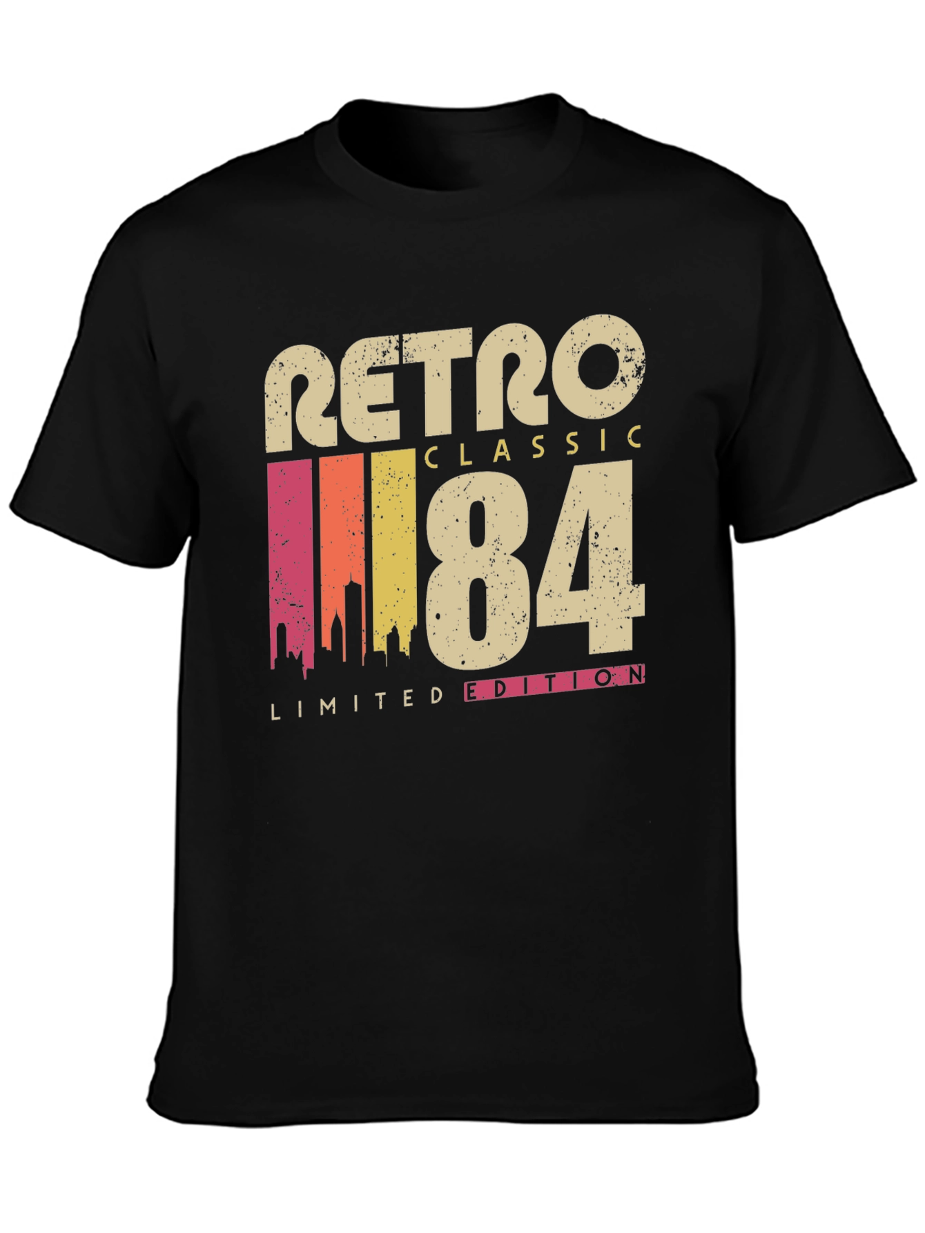 Retro Classic 1984 Limited Edition Black T-Shirt