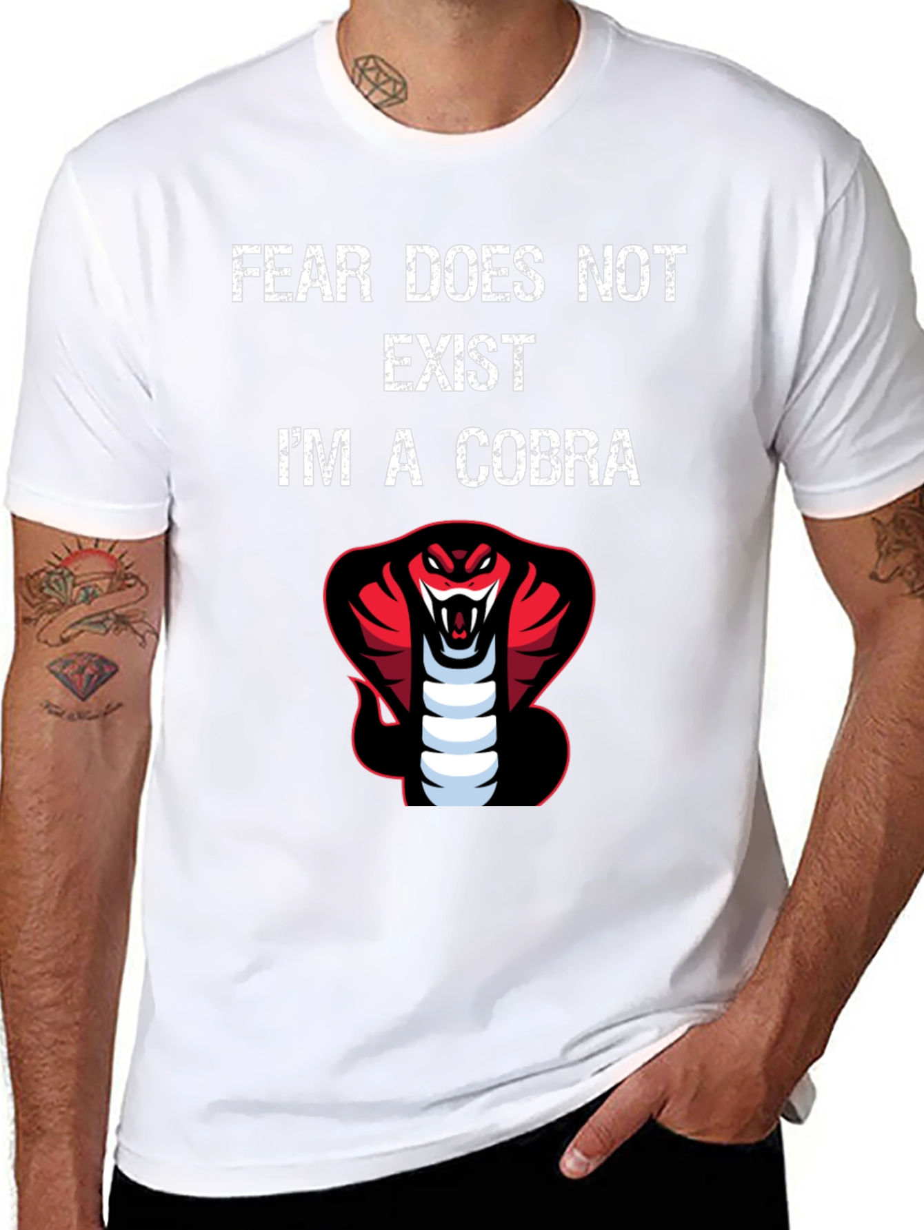 Fearless Cobra T-Shirt - Graphic Tee