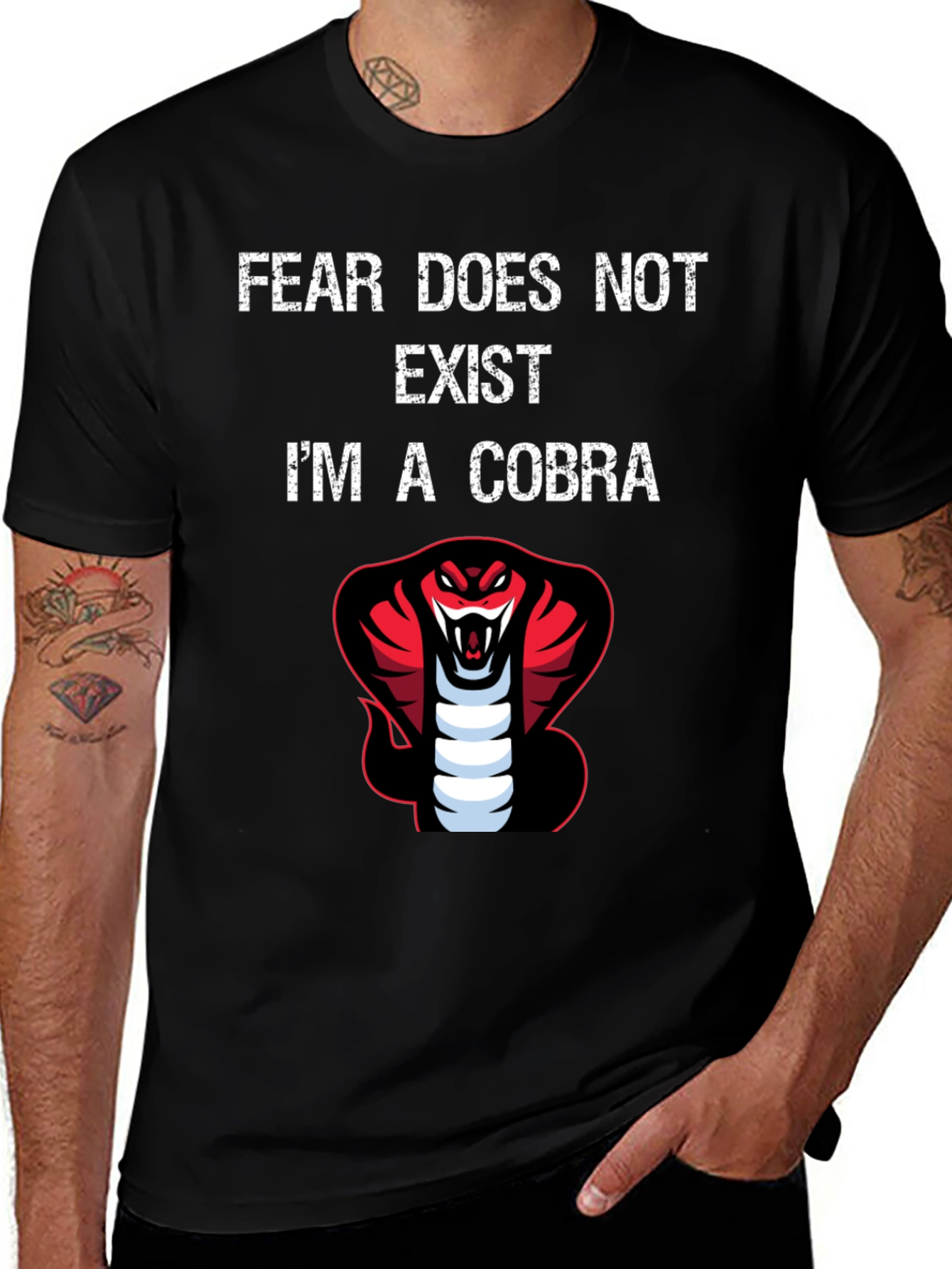 Fearless Cobra T-Shirt - Graphic Tee