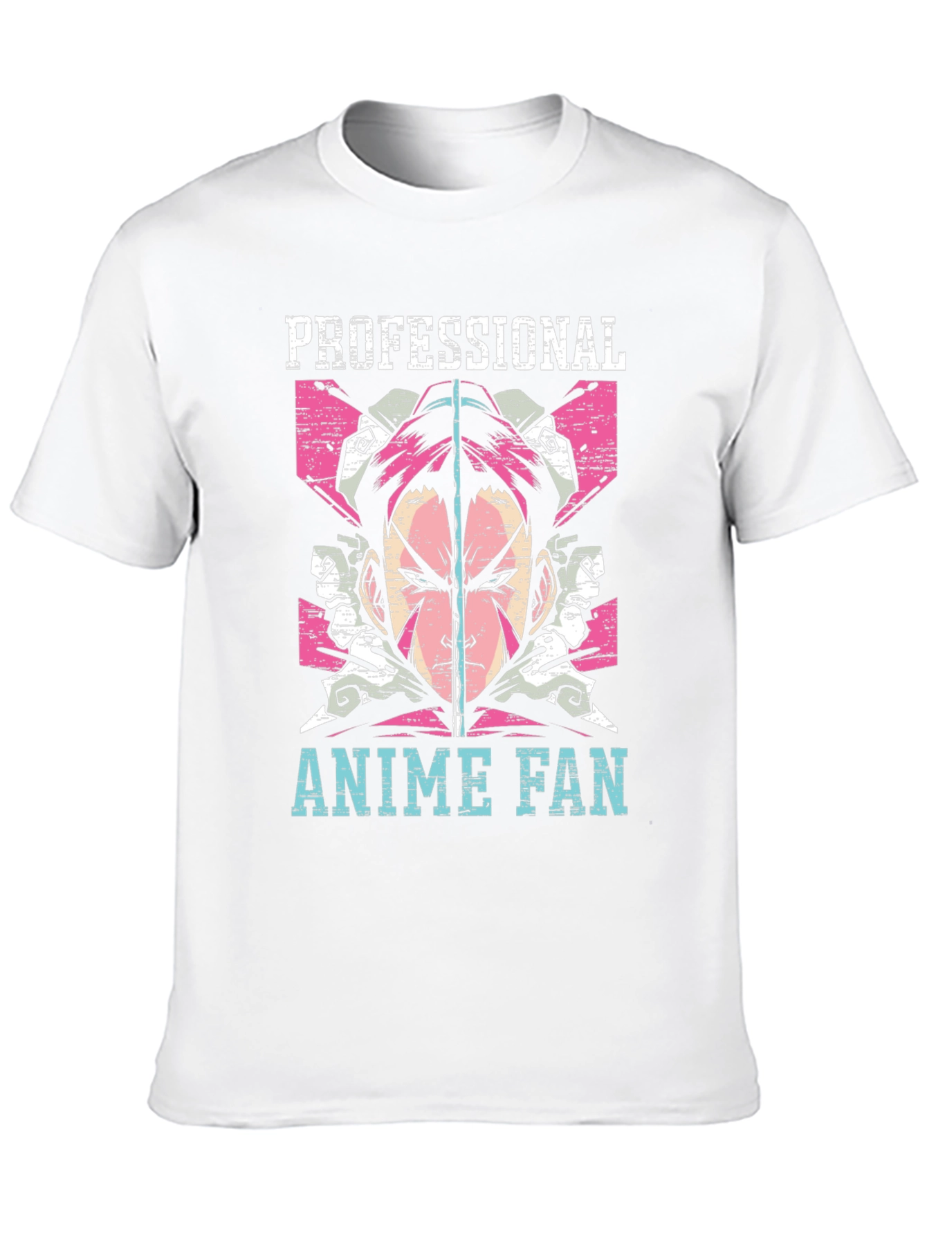 Professional Anime Fan Graphic T-Shirt