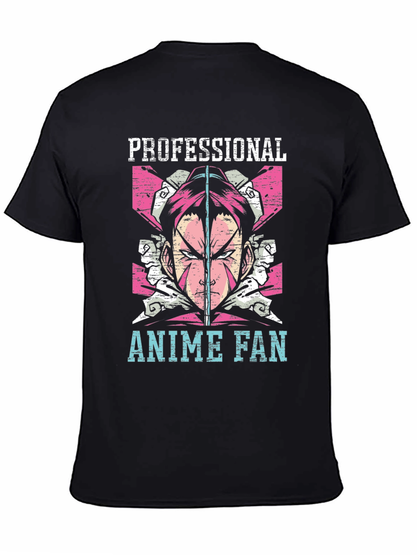Professional Anime Fan Graphic T-Shirt