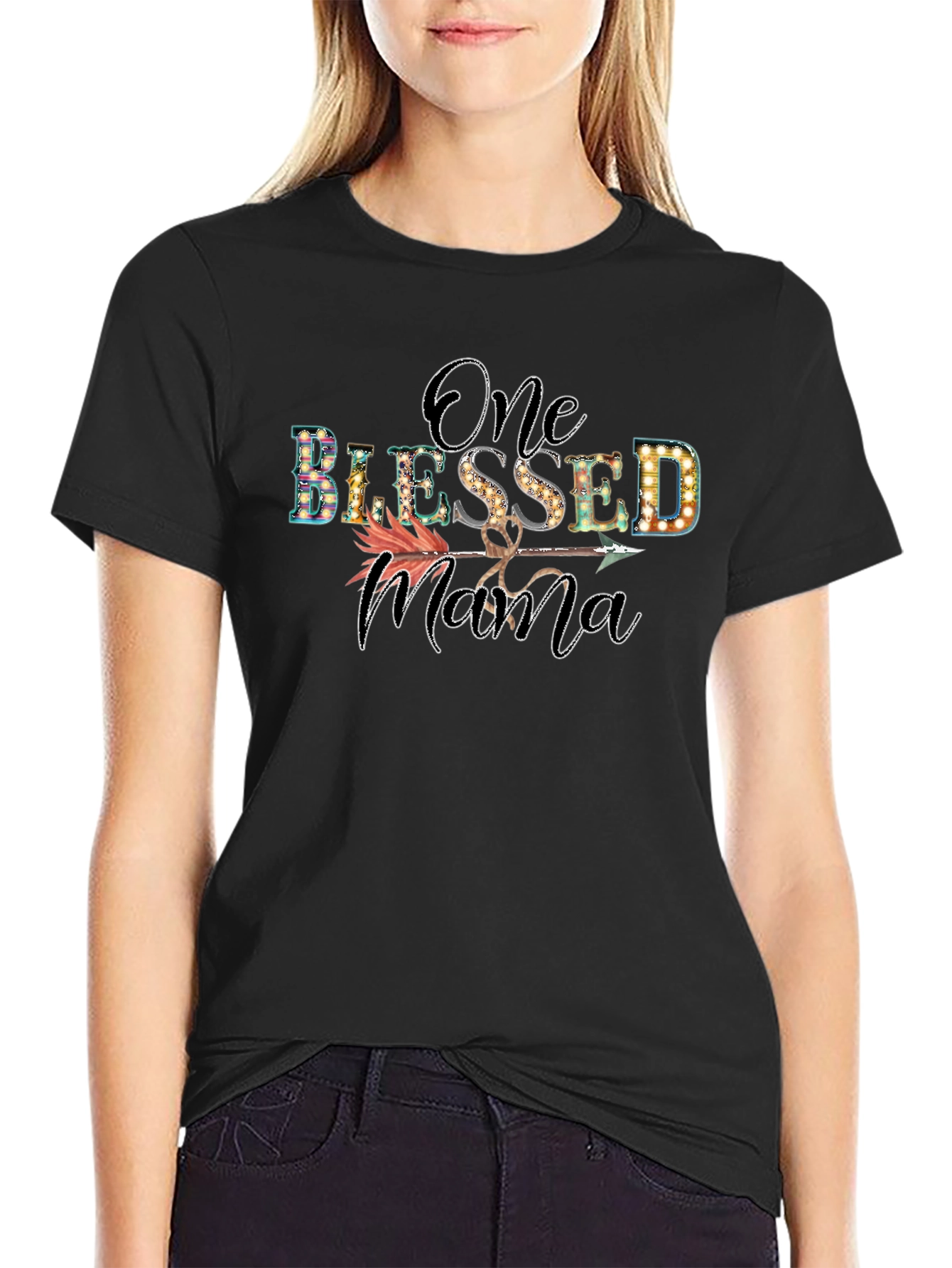One Blessed Mama Graphic Tee