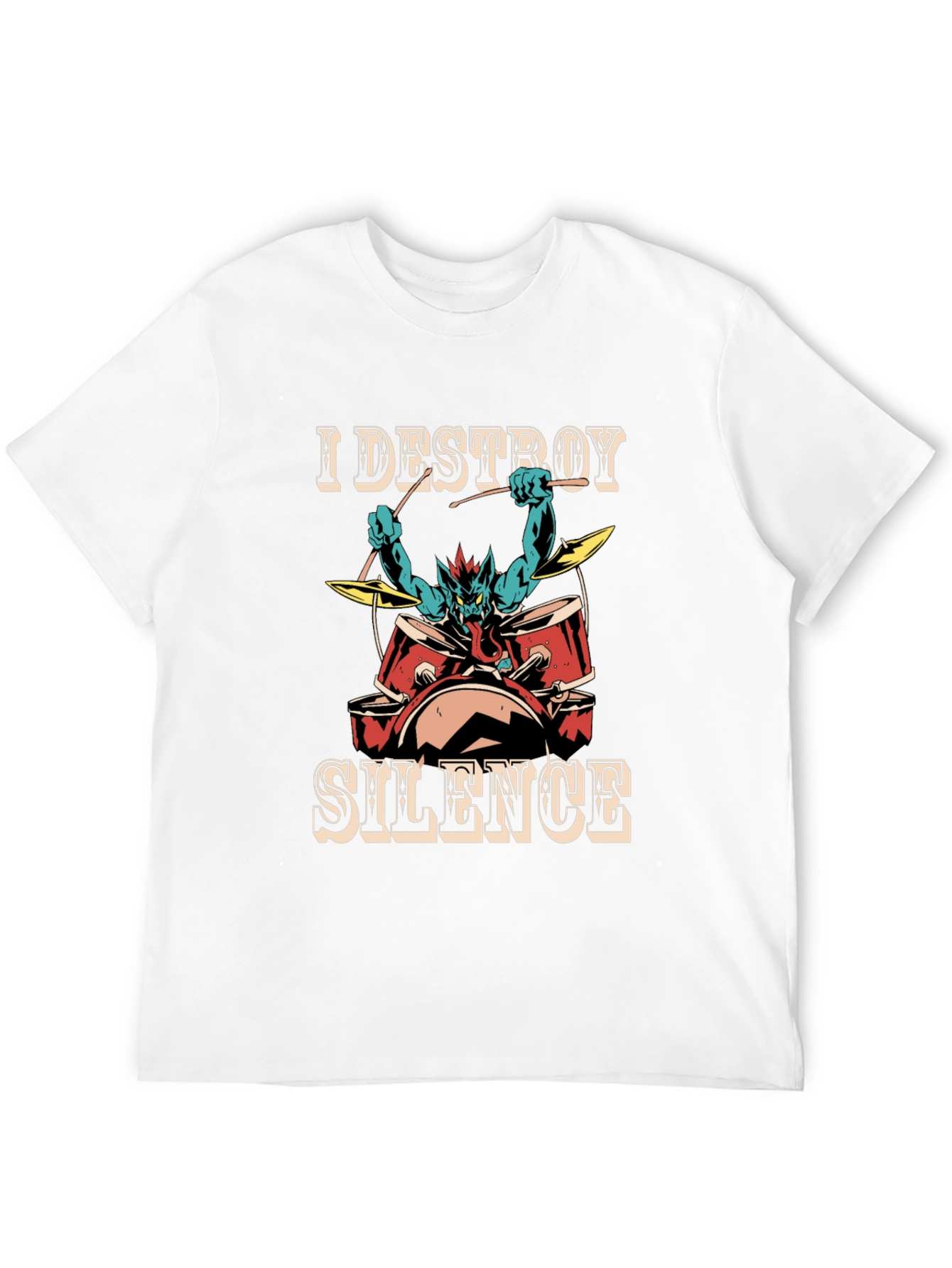 I Destroy Silence Graphic T-Shirt