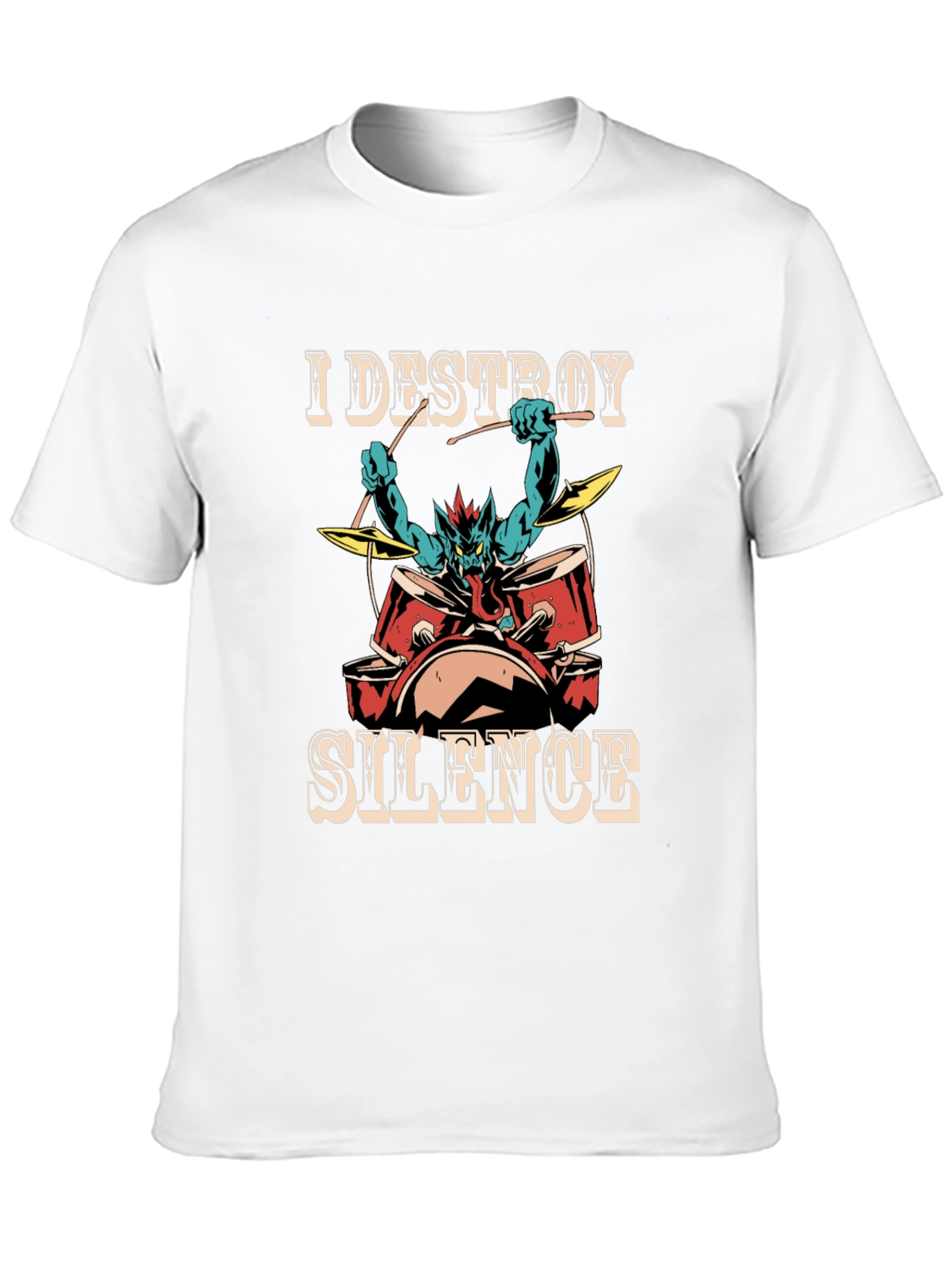 I Destroy Silence Graphic T-Shirt