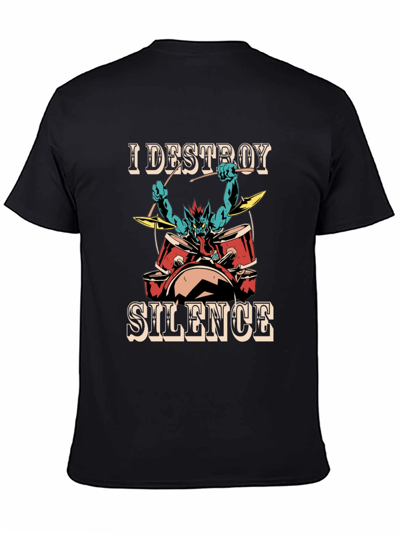 I Destroy Silence Graphic T-Shirt