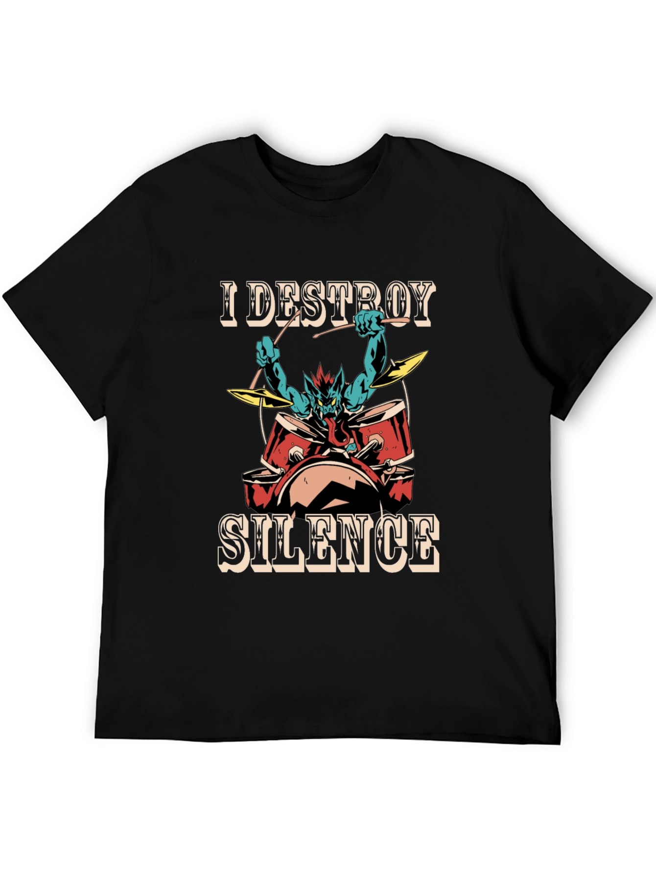 I Destroy Silence Graphic T-Shirt