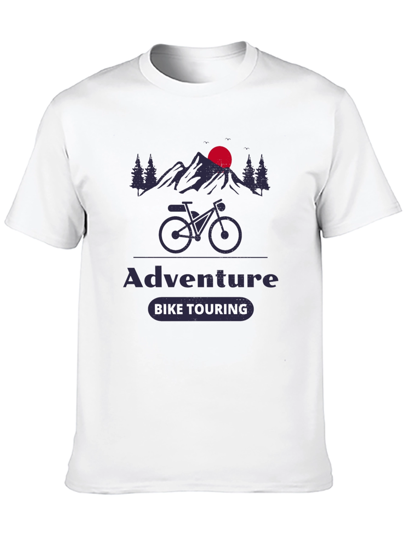 Adventure Bike Touring Graphic Tee