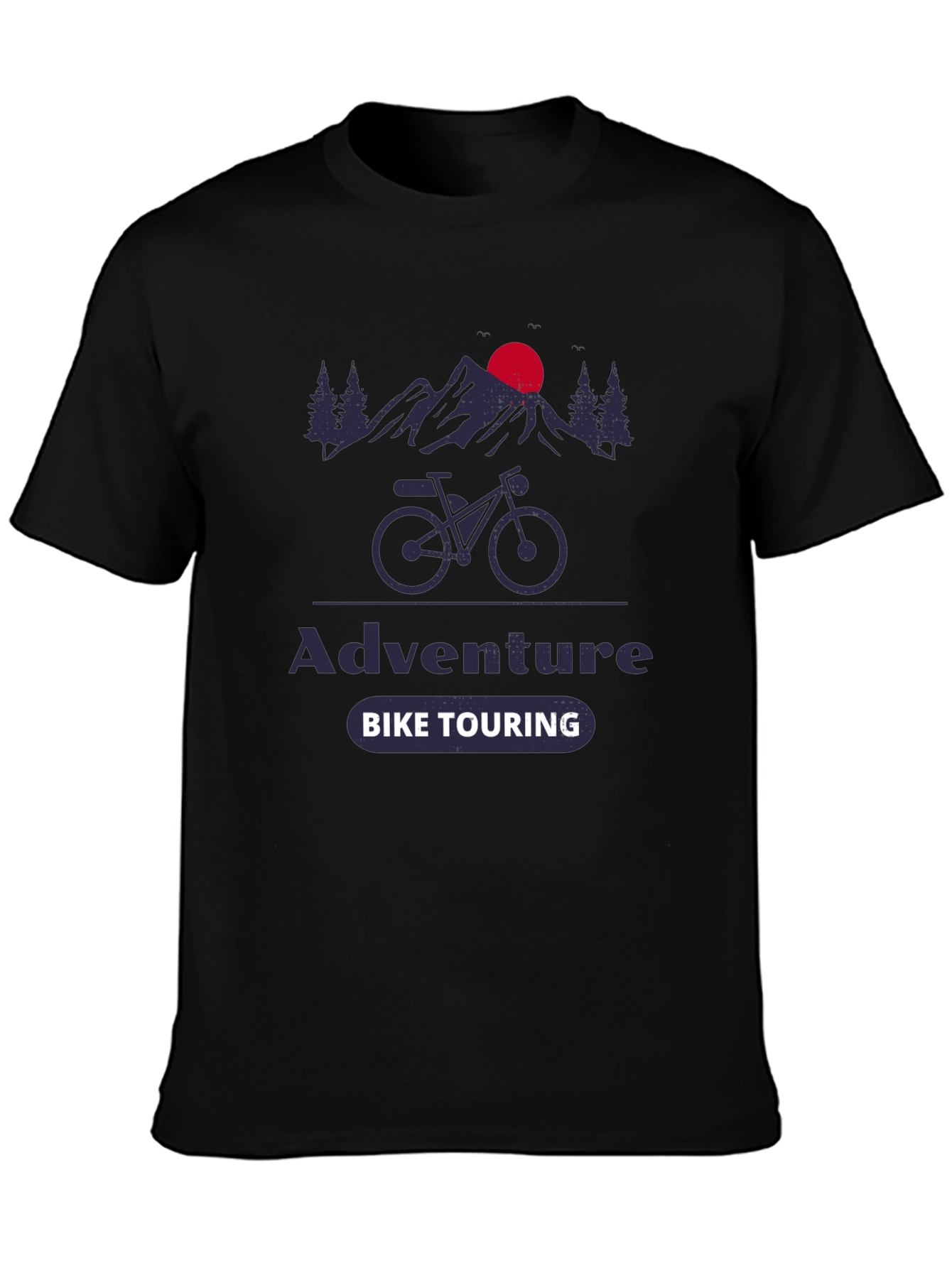 Adventure Bike Touring Graphic Tee
