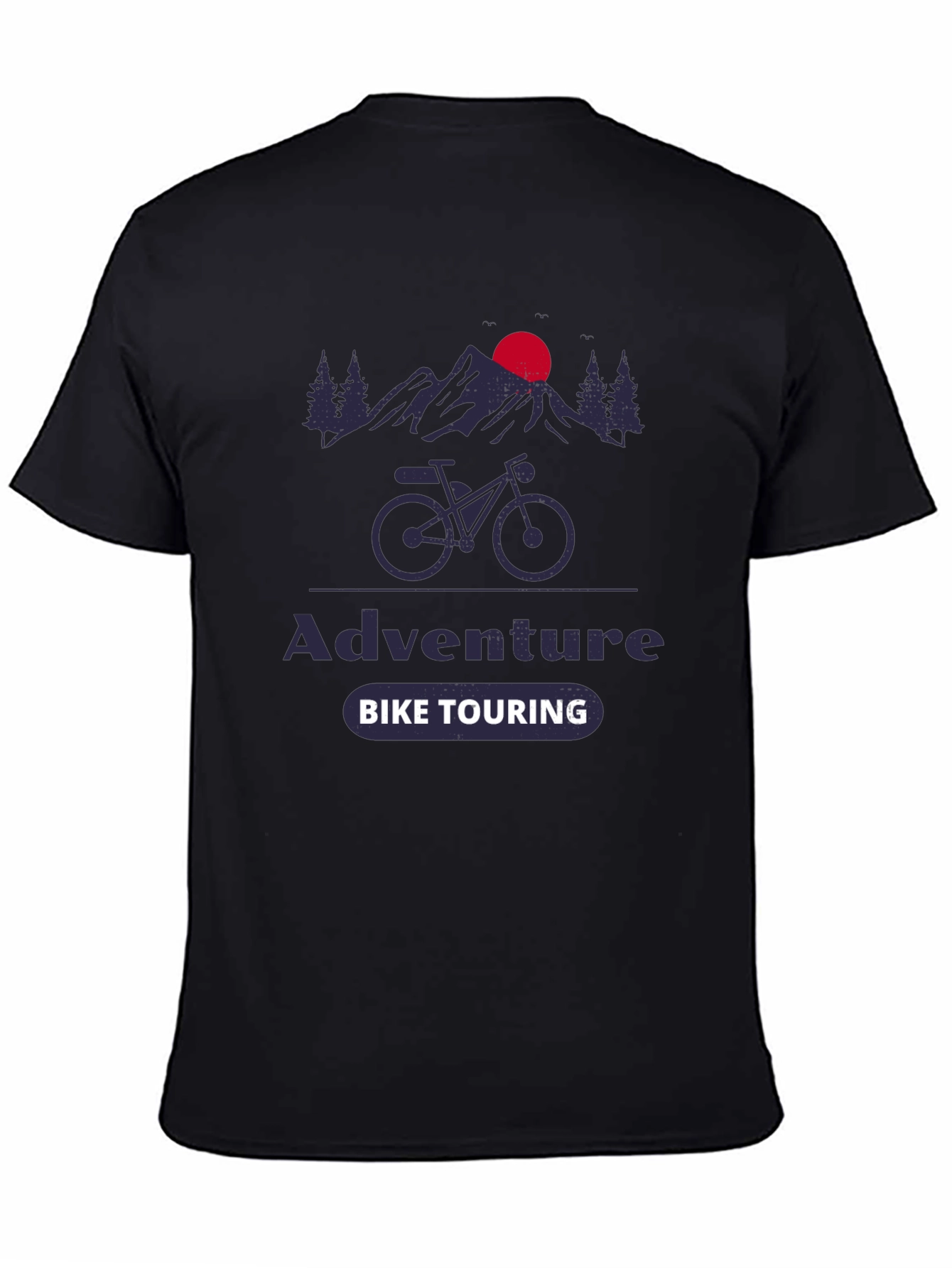 Adventure Bike Touring Graphic Tee