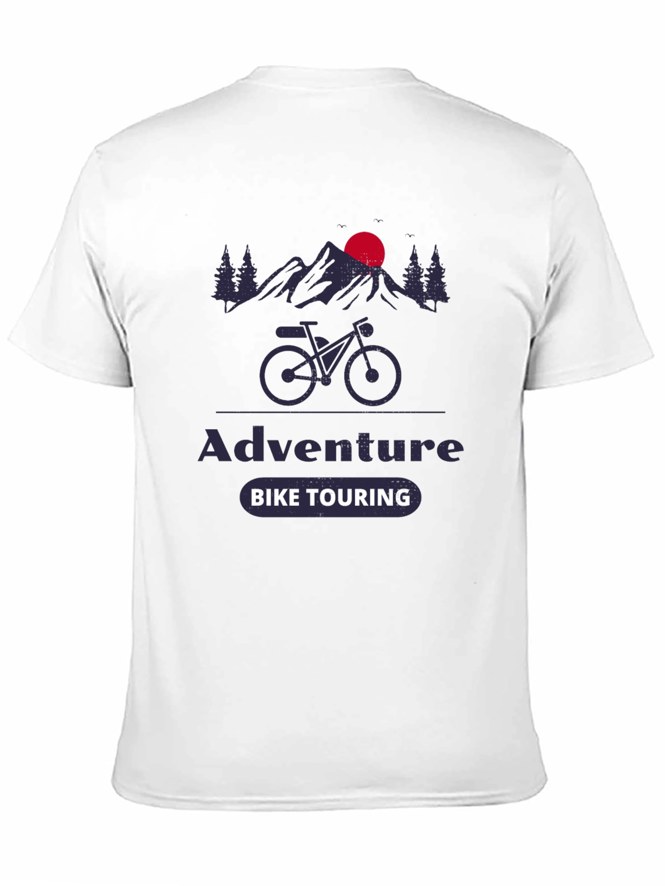 Adventure Bike Touring Graphic Tee