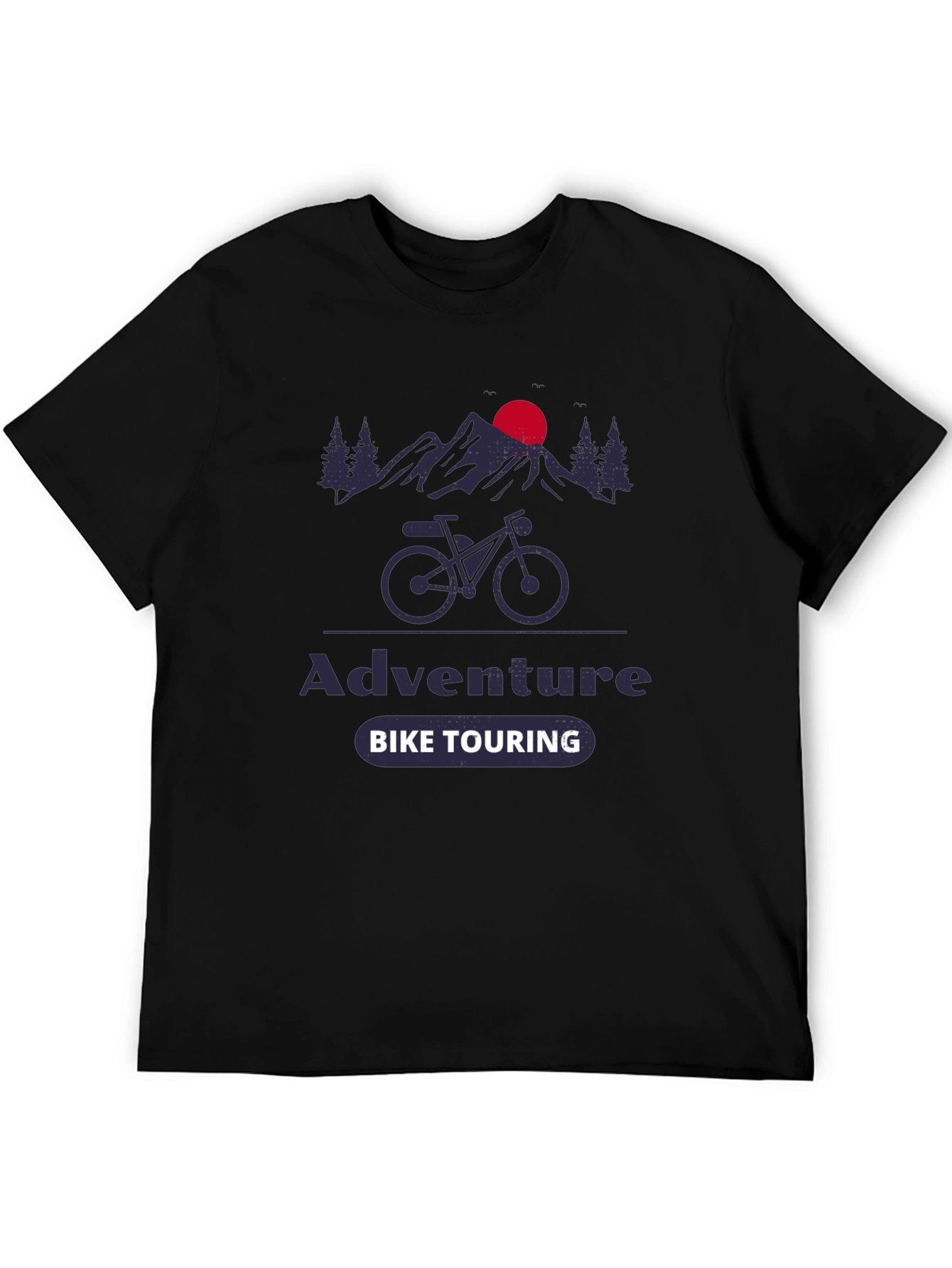 Adventure Bike Touring Graphic Tee