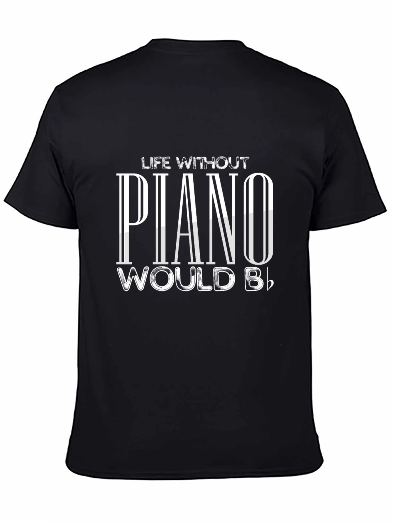 Piano Lovers Black T-Shirt - Music Humor Apparel
